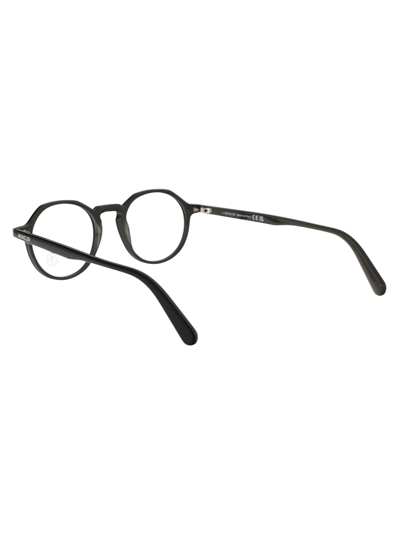 Shop Moncler Ml5120 Glasses In 005 Nero/monocolore