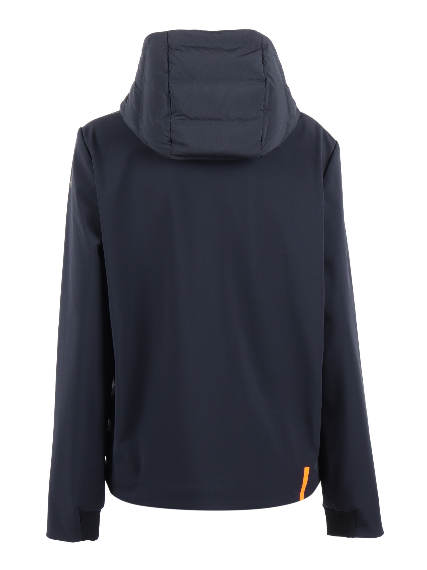 Rrd - Roberto Ricci Design Montecristo Duck Hood Zip Soft Jkt In Blue