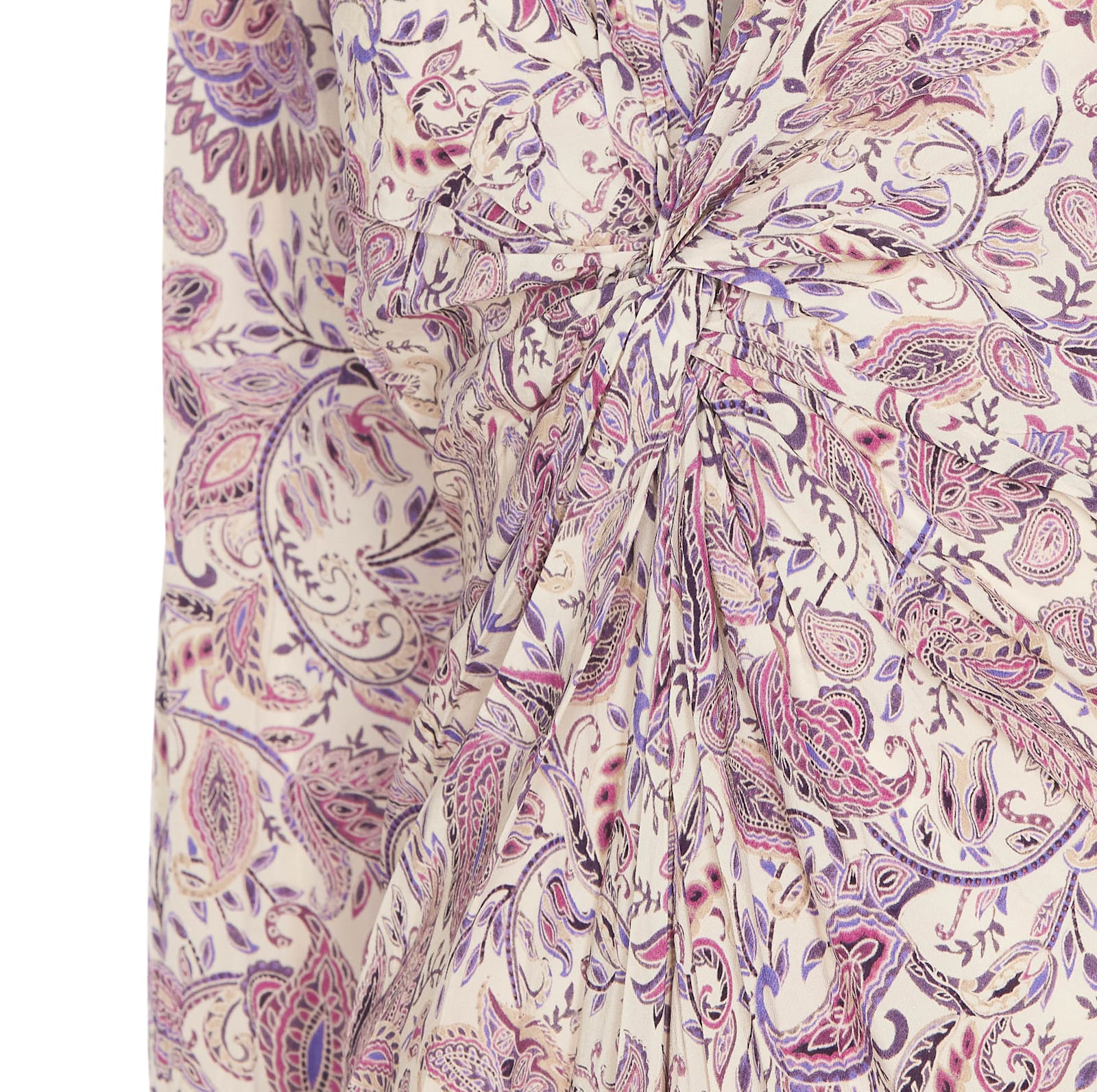 Shop Isabel Marant Étoile Zeliha Dress In Purple