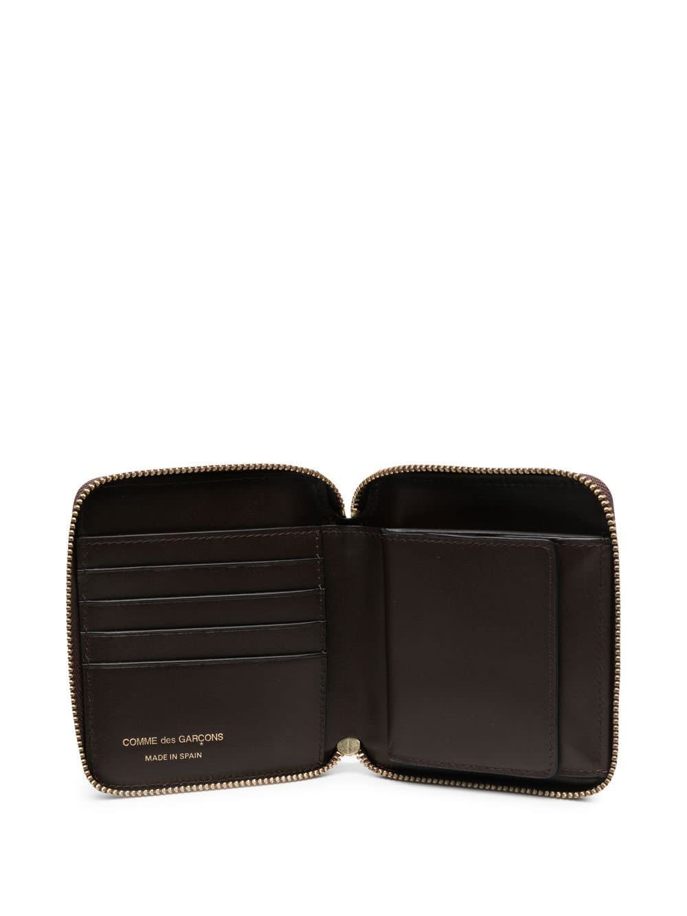 Shop Comme Des Garçons Classic Line Wallet In Brown