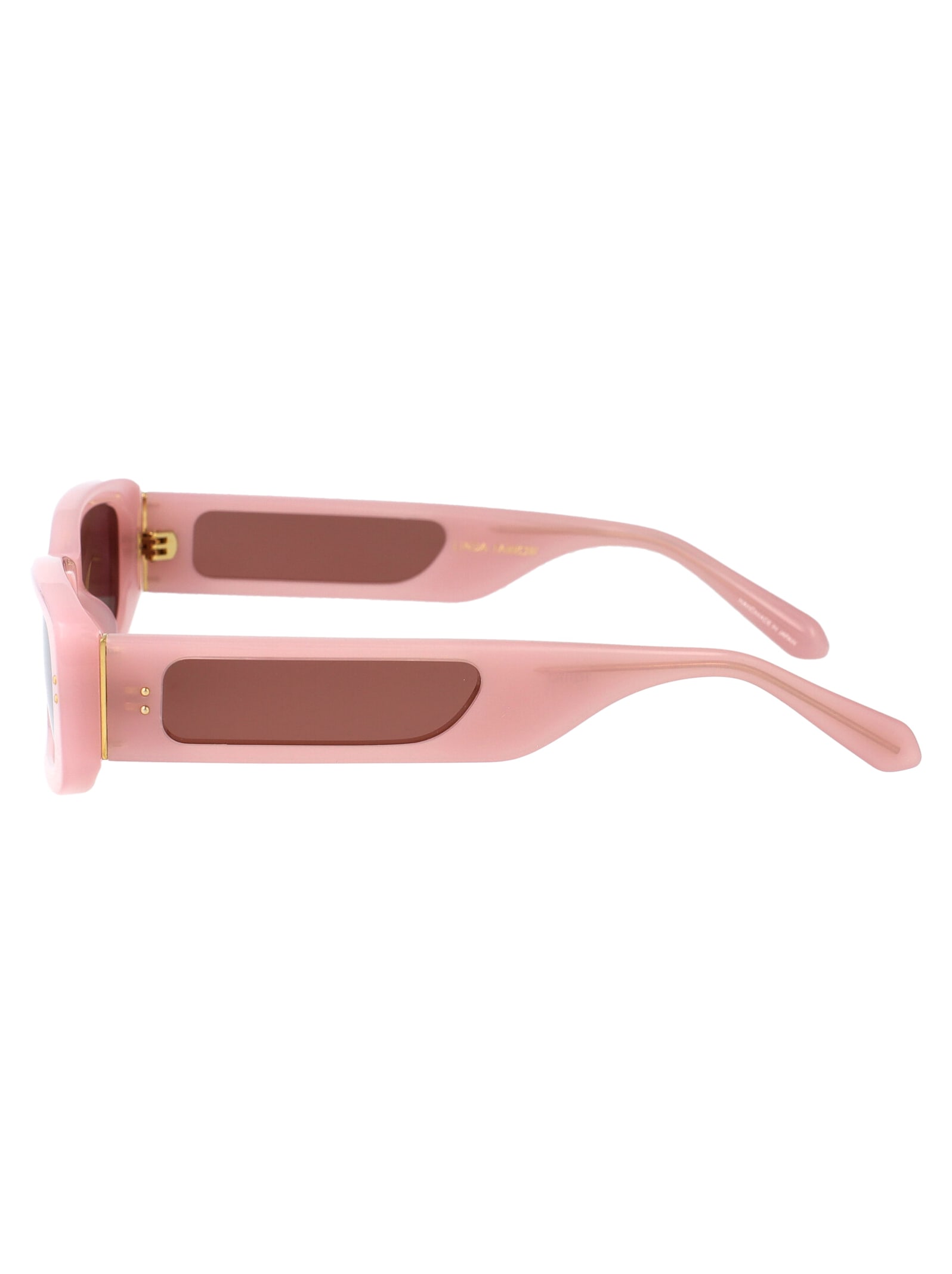 Linda Farrow Sonnenbrille Talita In Lilac/lightgold/purple