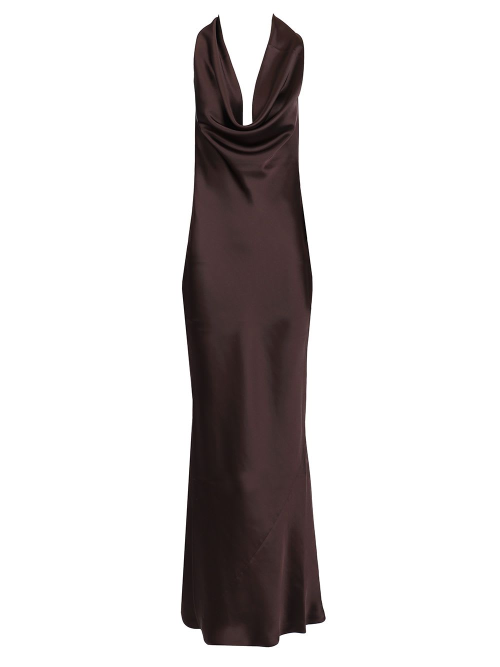 Satin Stretch Jersey Gown