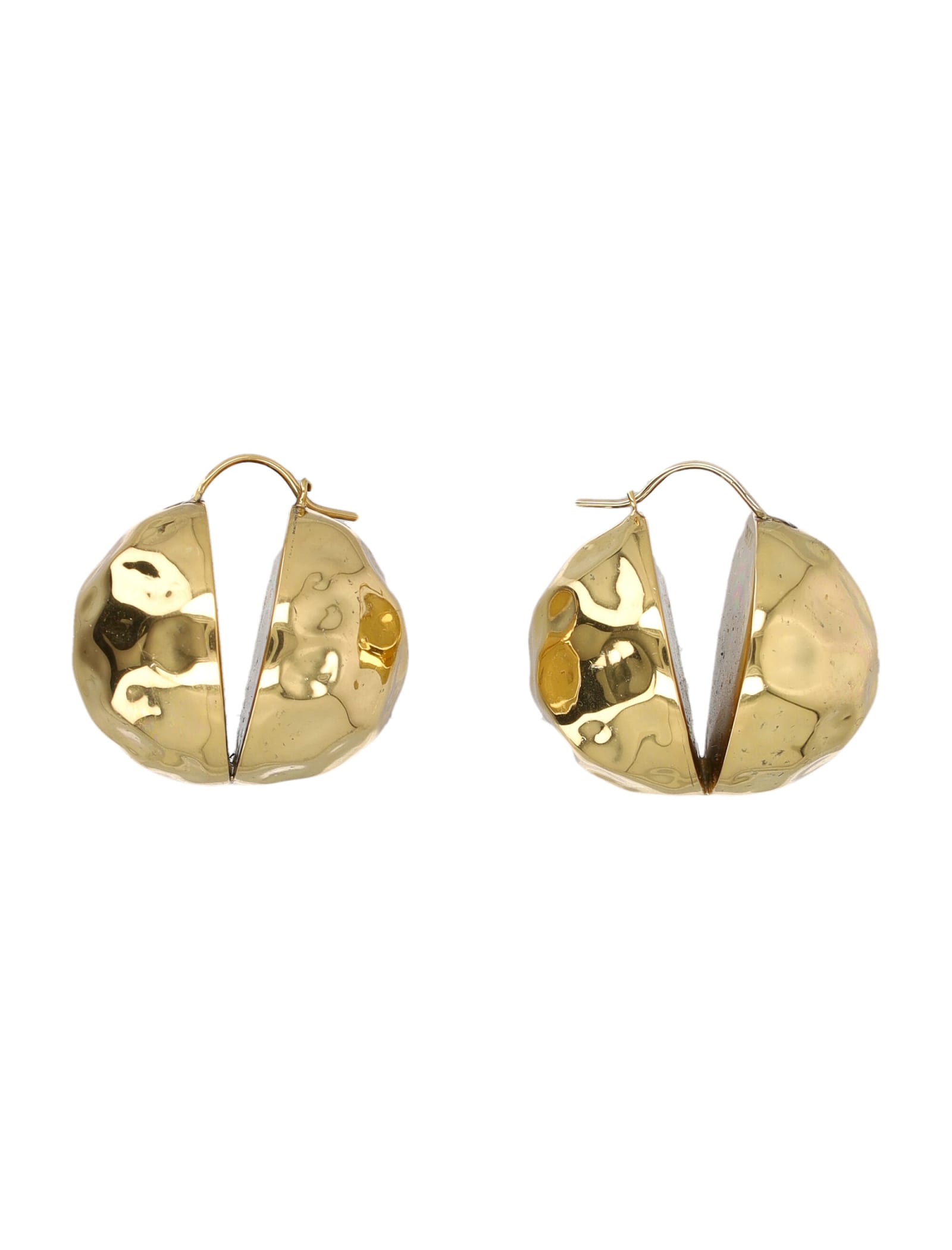 Shop Patou Large Sphere Earring In Gold