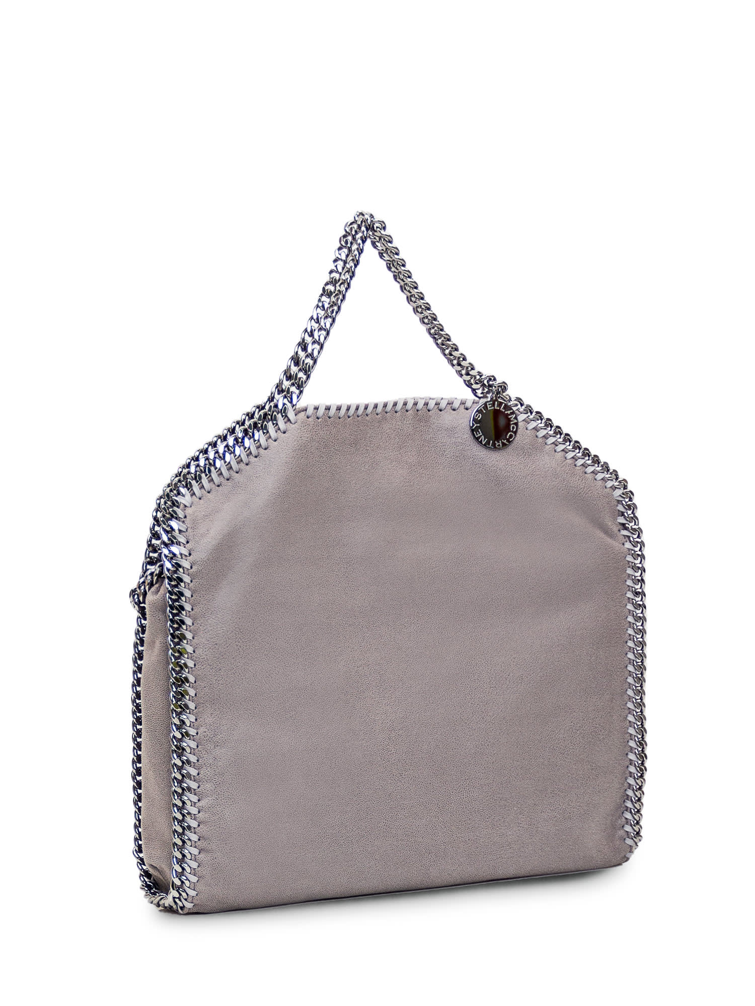 Shop Stella Mccartney Falabella Tote Bag In Light Grey