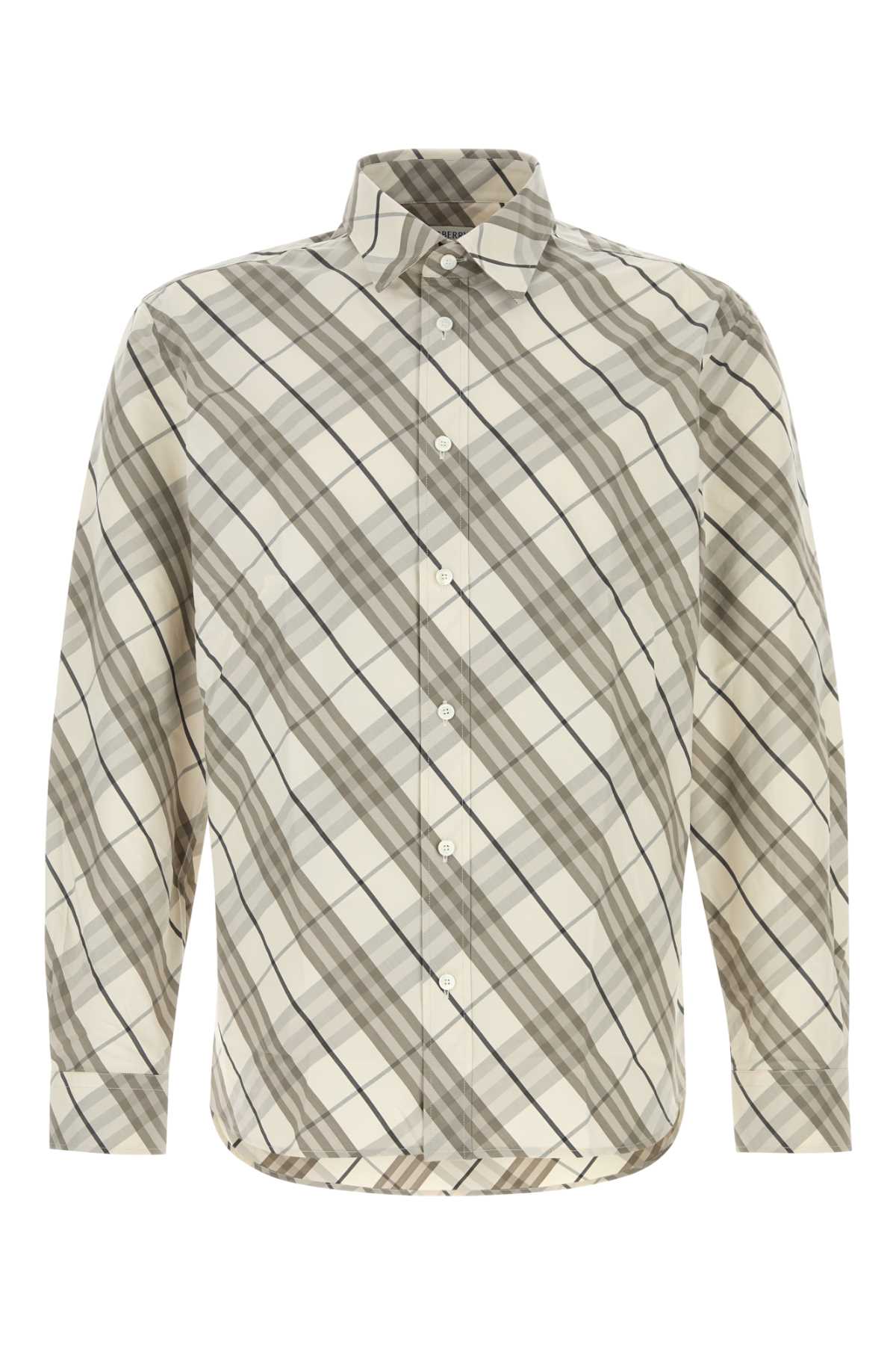 Embroidered Poplin Shirt