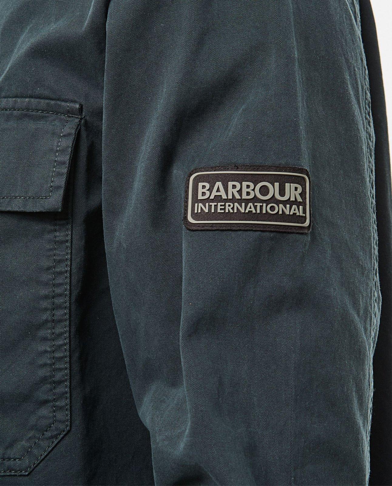 Shop Barbour Buttoned Overshirt Jacket