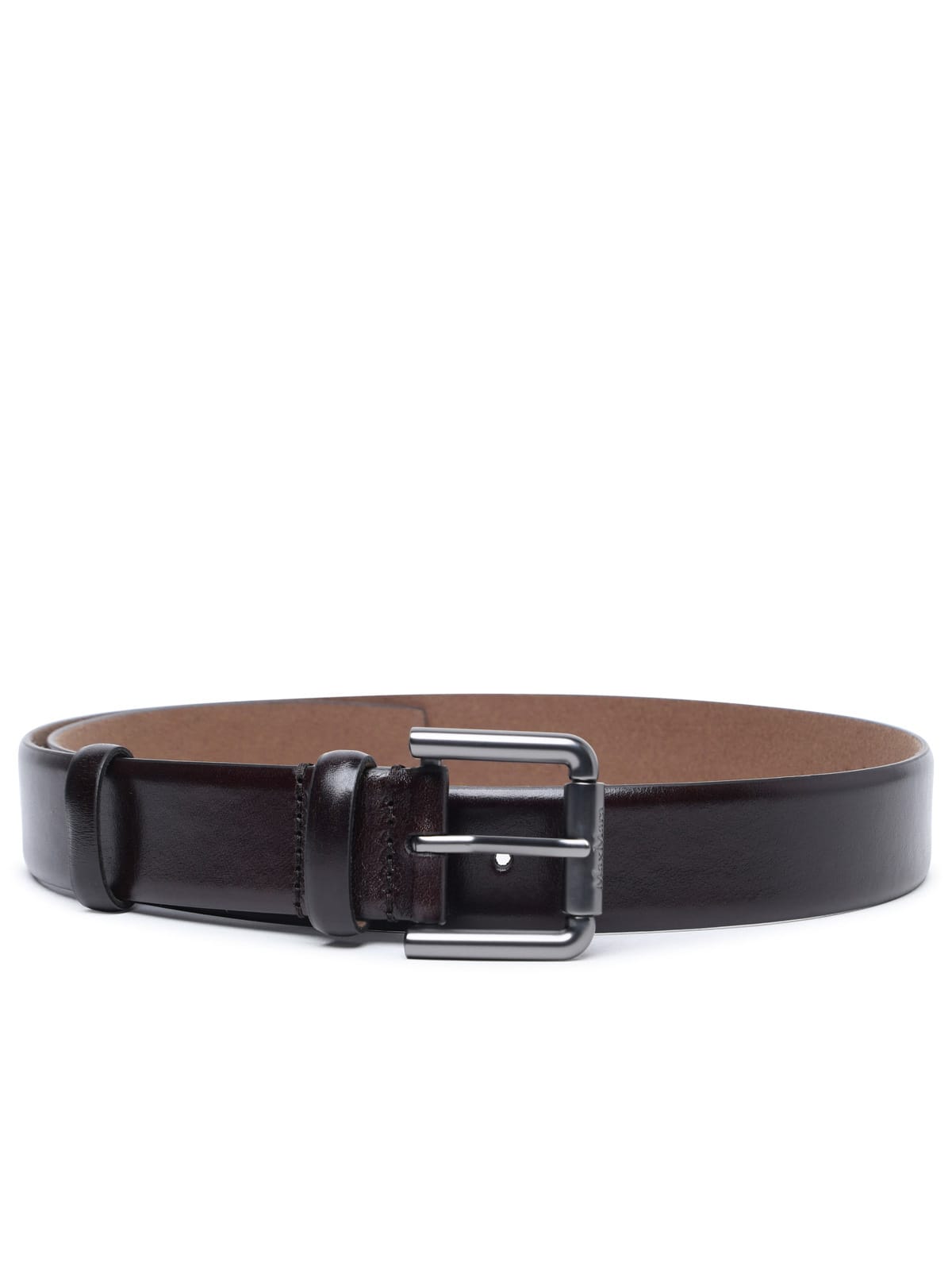 Shop Max Mara Brown Leather Belt