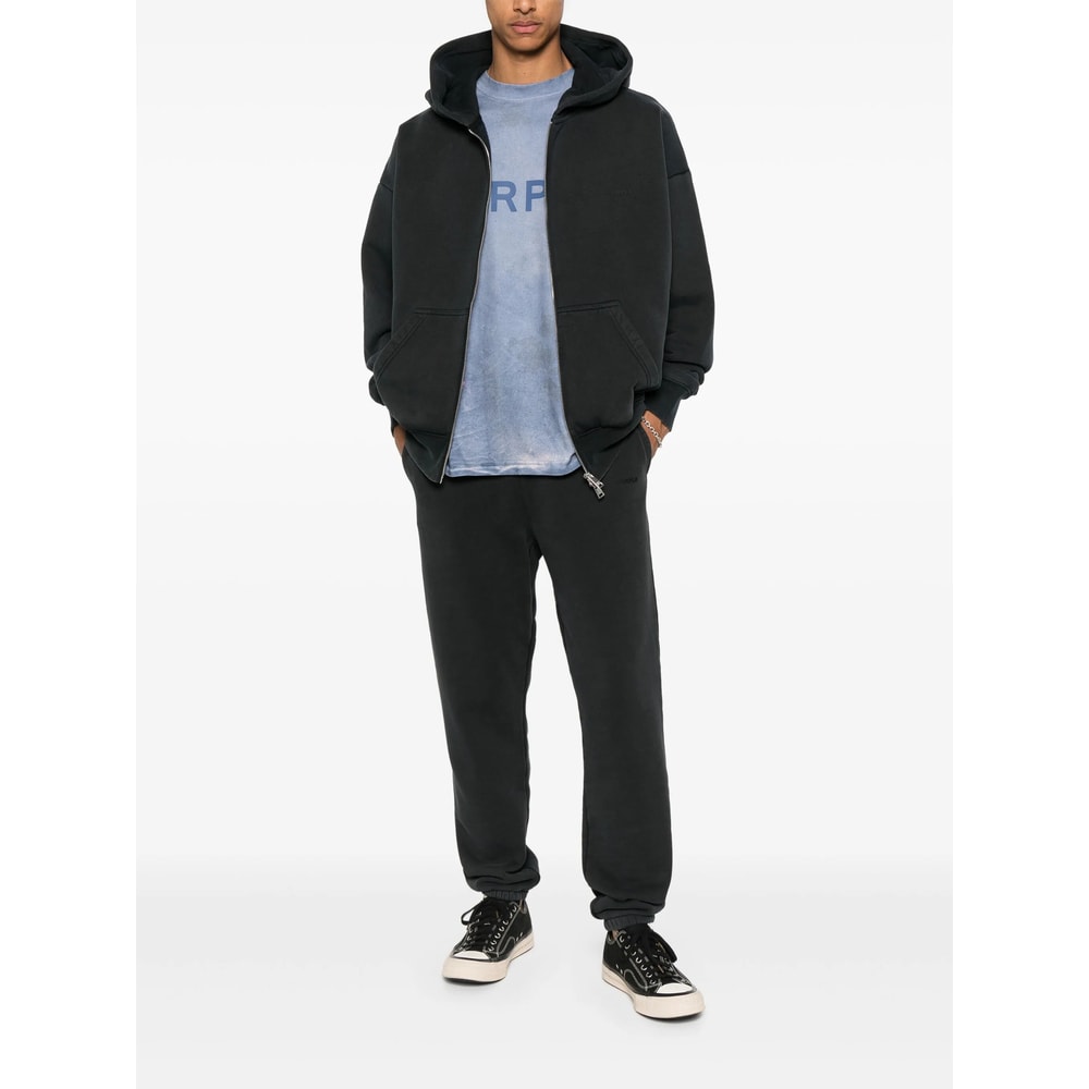 Purple Brand Sweatshirts Black In Black