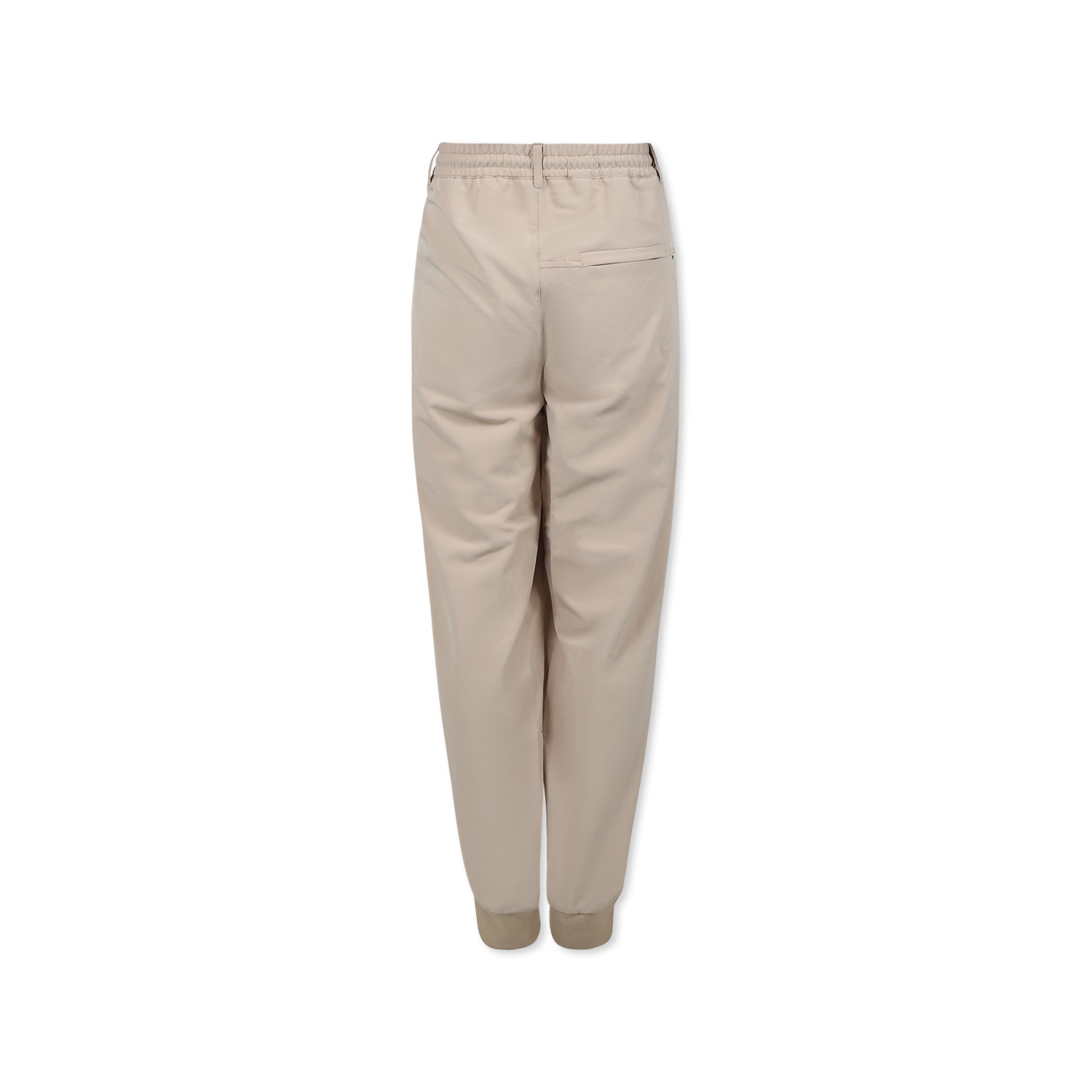 Hugo Boss Beige Trousers For Boy With Logo In Beige