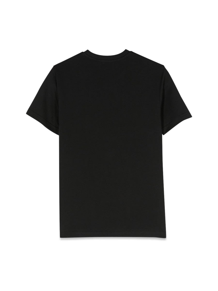 Dsquared2 Hat Print T-shirt In Black