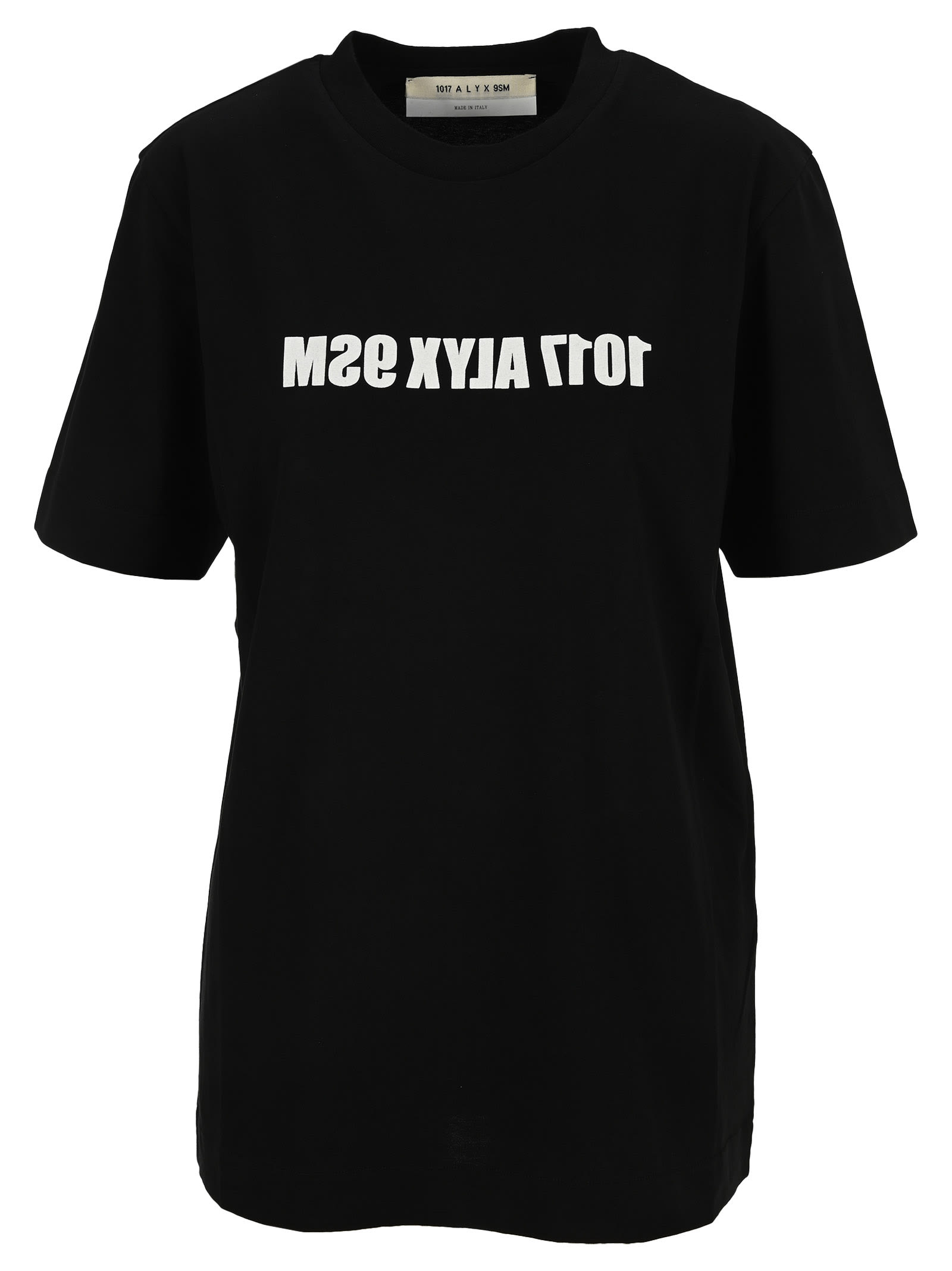 ALYX ALYX MIRRORED LOGO T-SHIRT,AAMTS0220FA01S21BLK0001