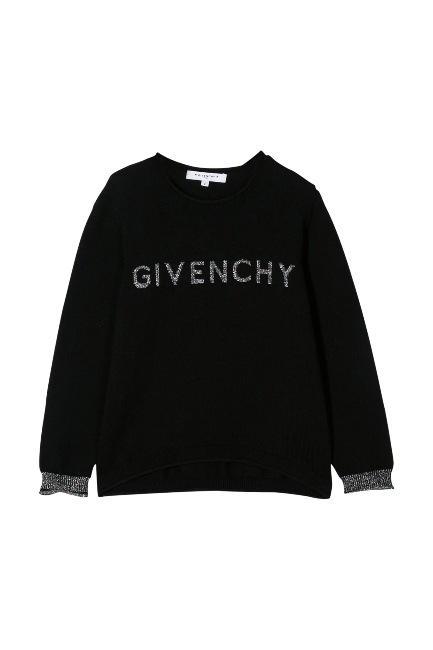 GIVENCHY KIDS SWEATER WITH JACQUARD EFFECT,11206942