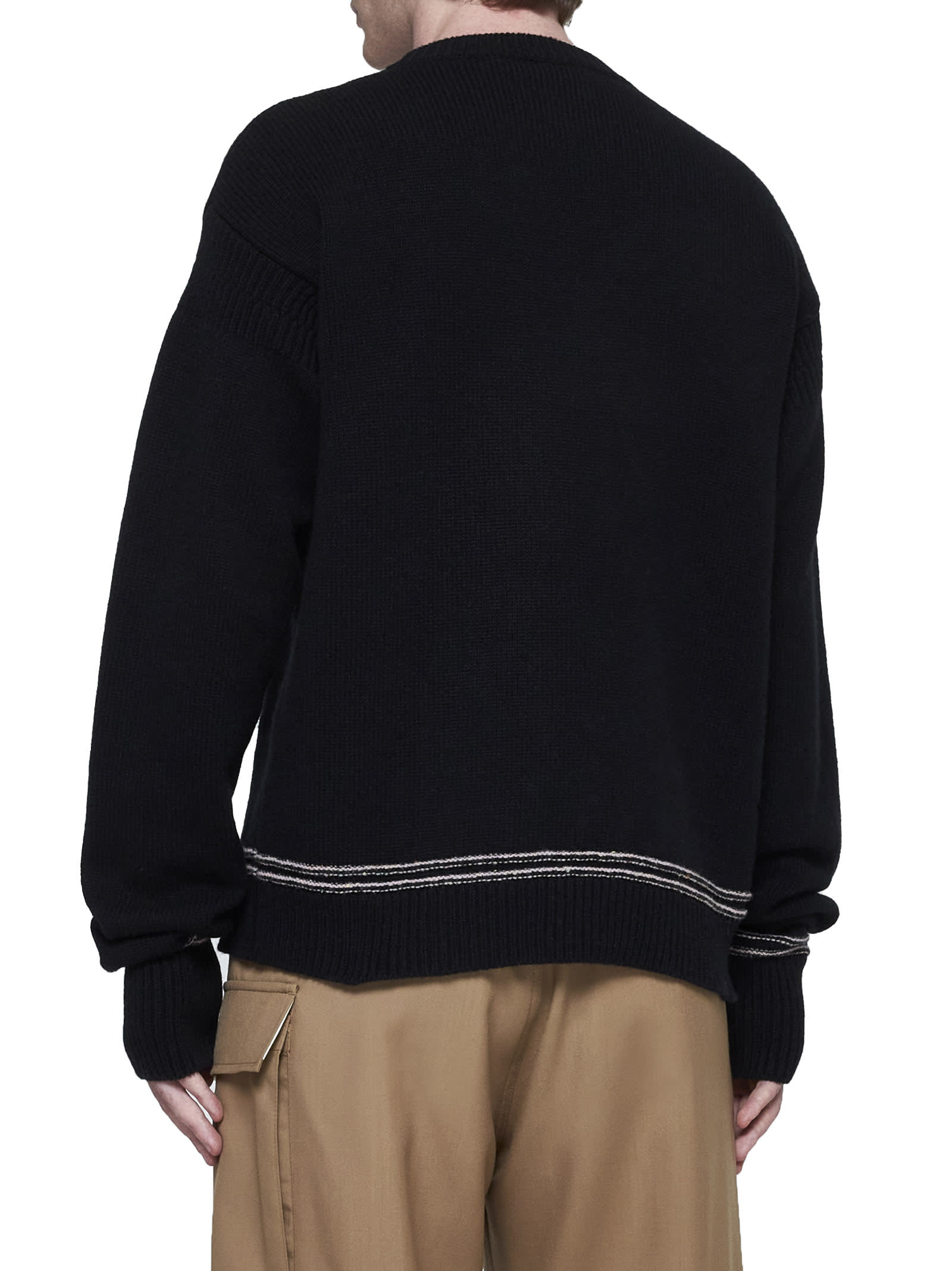 Shop Marni Sweater In Black