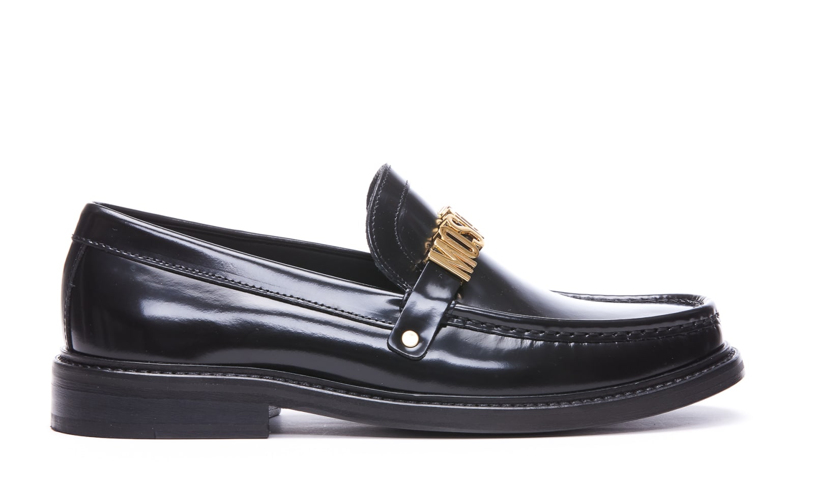 Moschino all-over logo-print Loafers - Farfetch