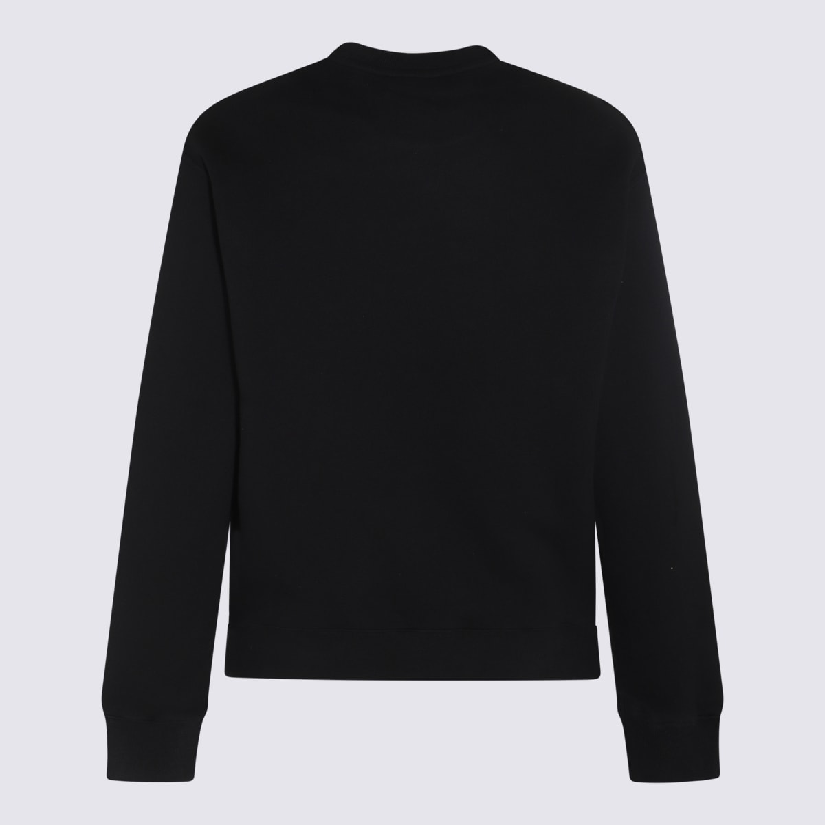 Shop Maison Kitsuné Black Cotton Sweatshirt In Nero
