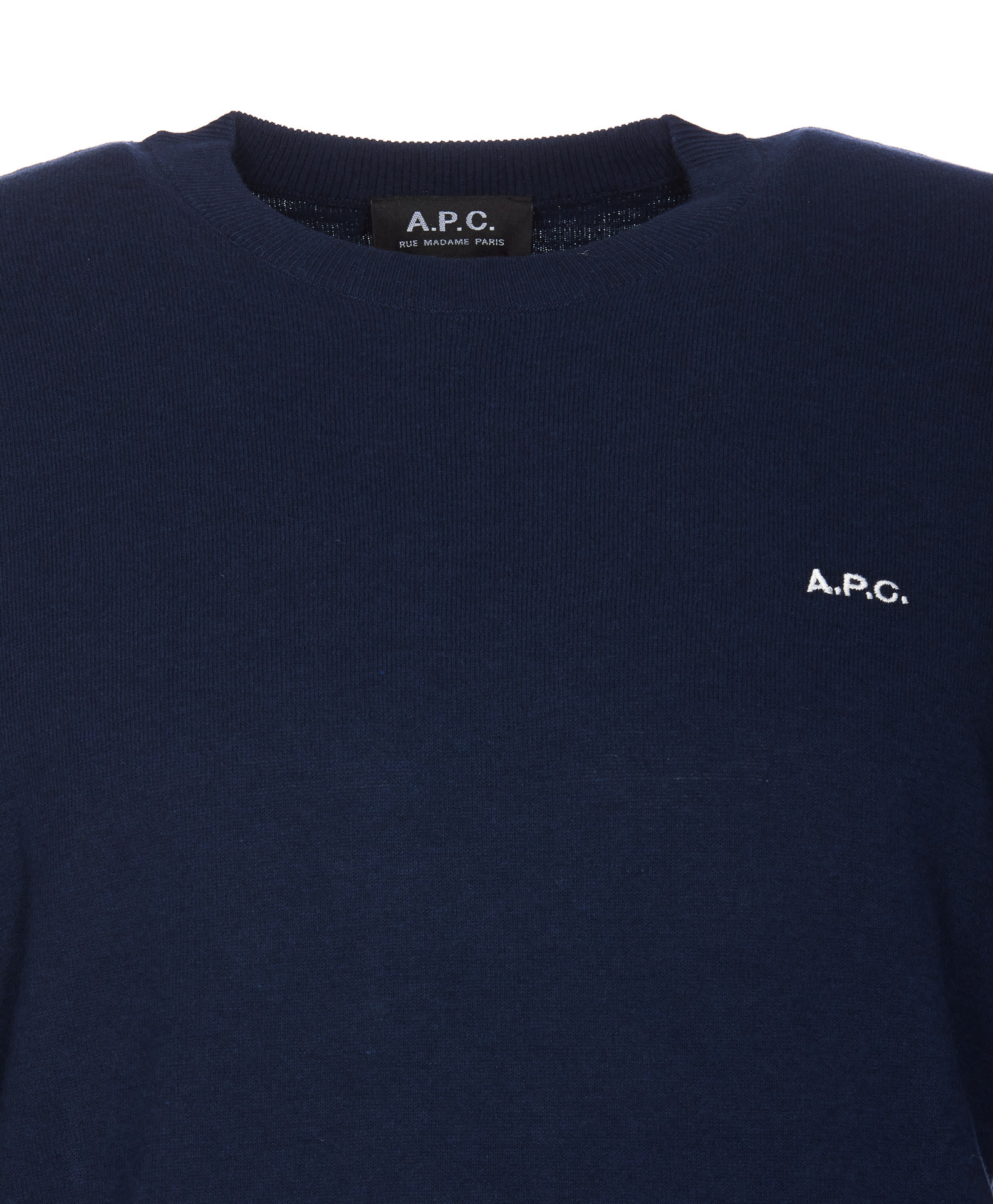 Shop Apc Mayeul Pullover In Blue