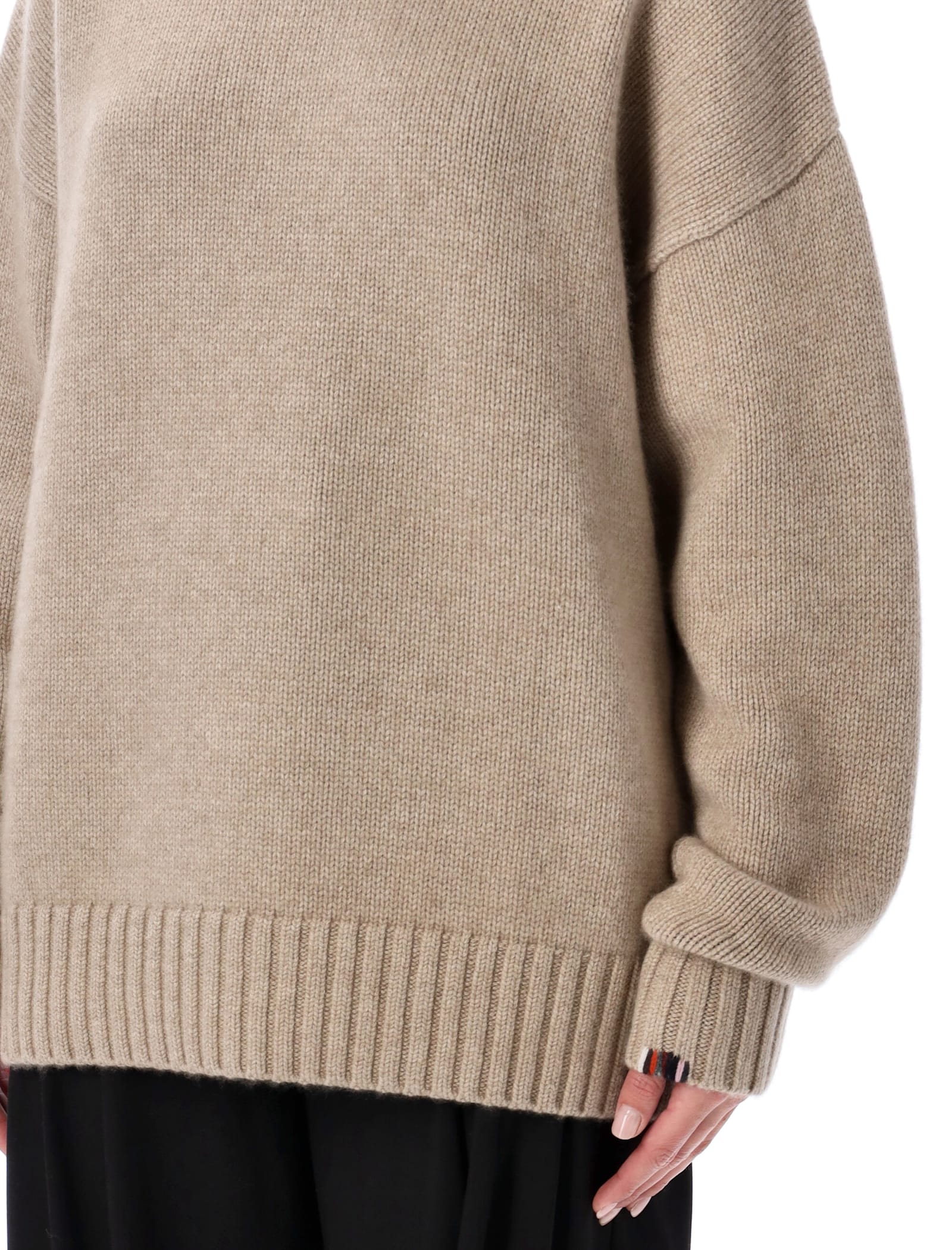 Extreme Cashmere N°383 Lovely Cashmere Sweater In Brown