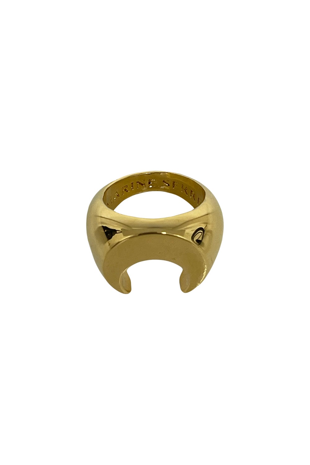 Marine Serre Moon Ring Accessories In Gold