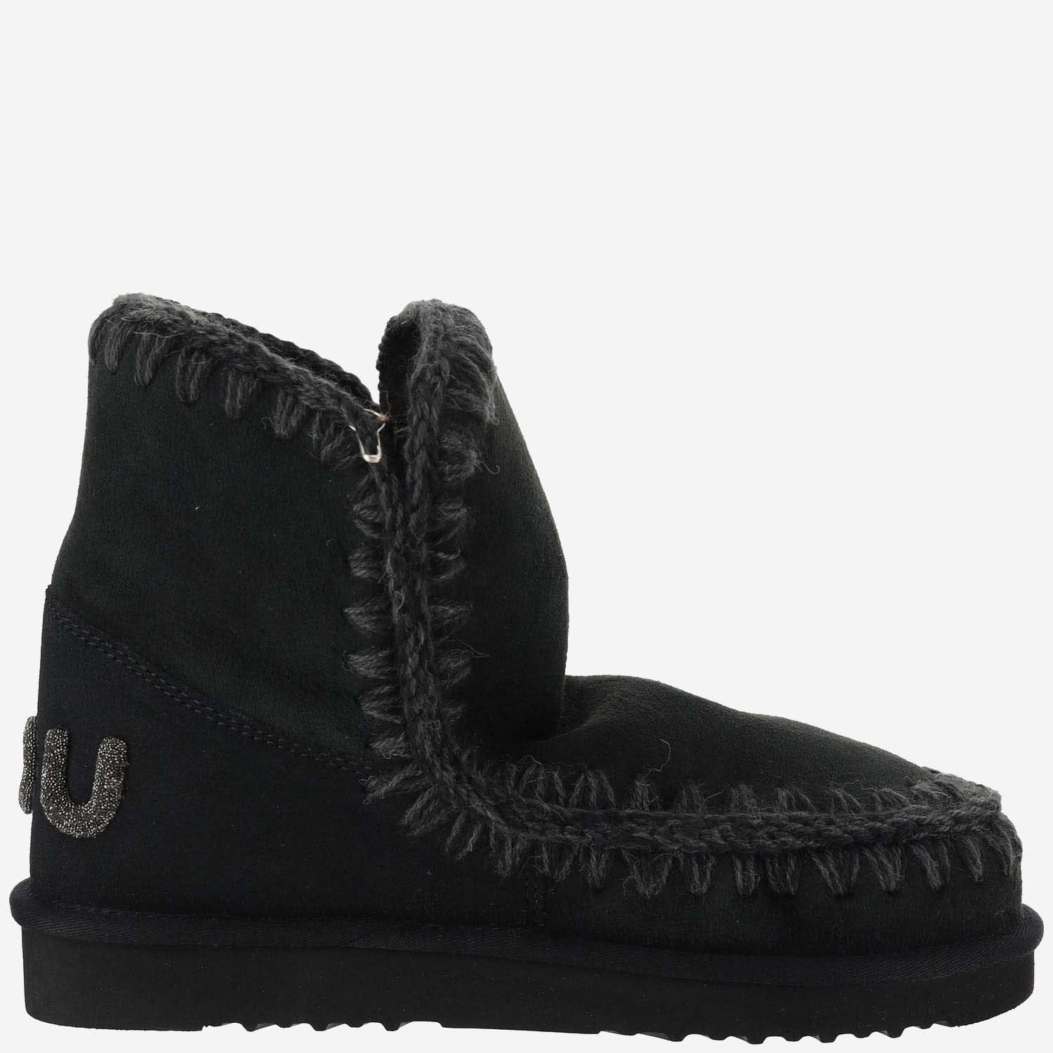 Shop Mou Eskimo Boots 18 In Black