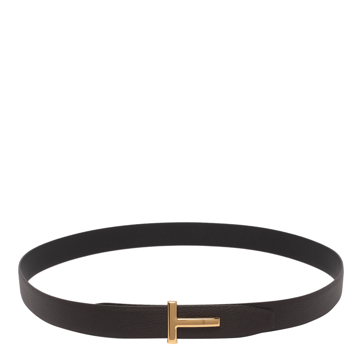 Shop Tom Ford T Icon Reversible Belt In Brown