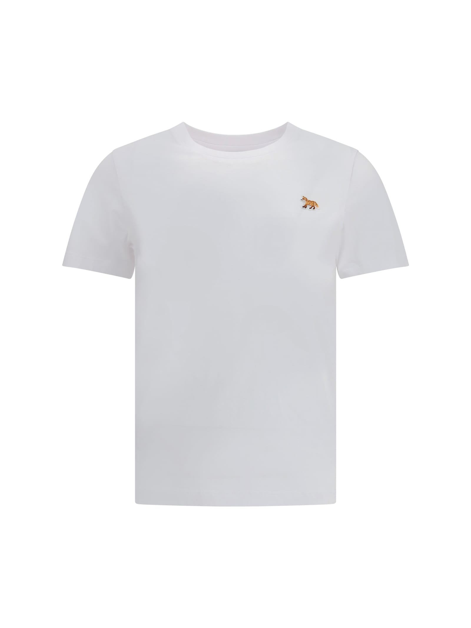 Maison Kitsuné Baby Fox Regular Tee-shirt In White