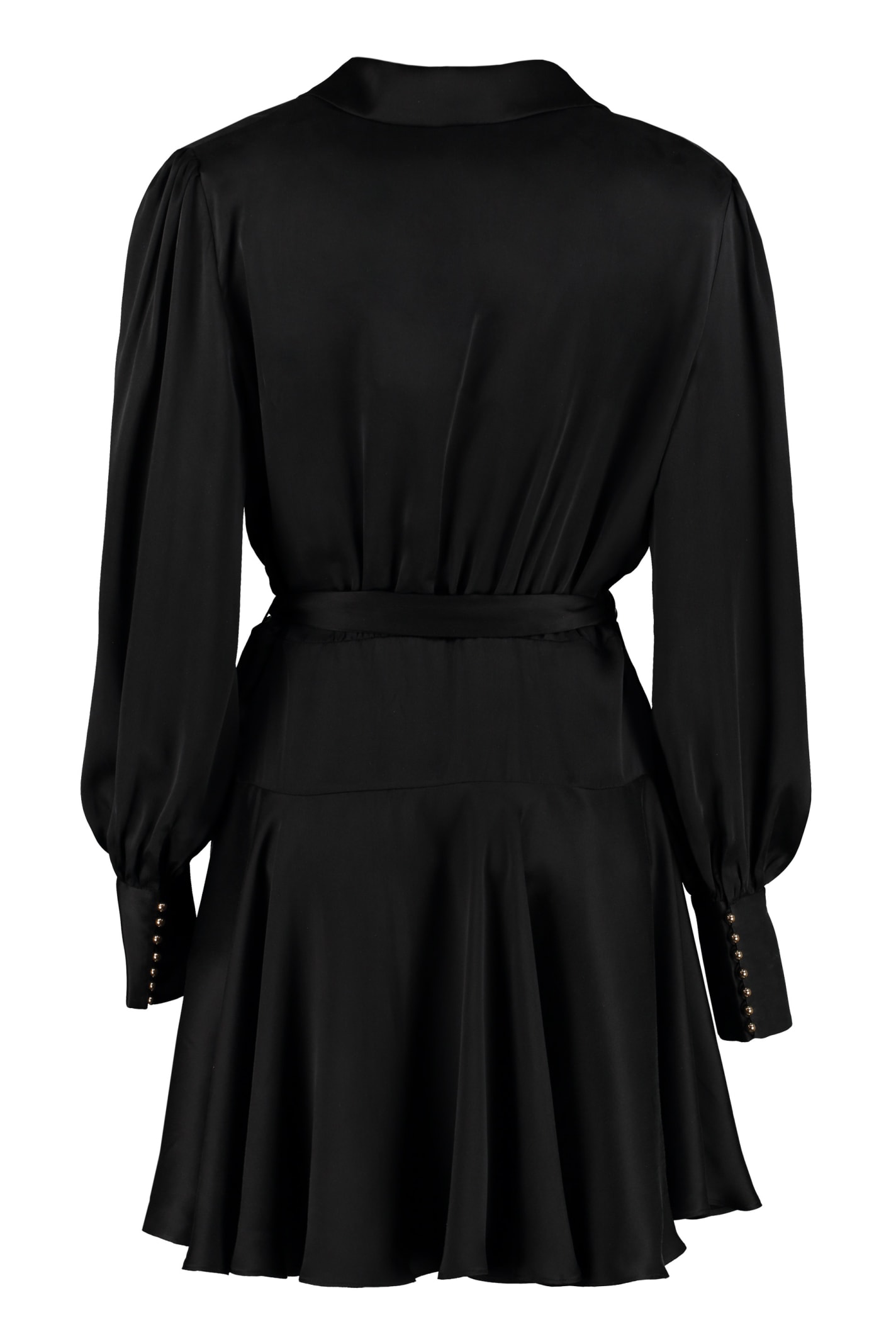 zimmermann espionage wrap dress