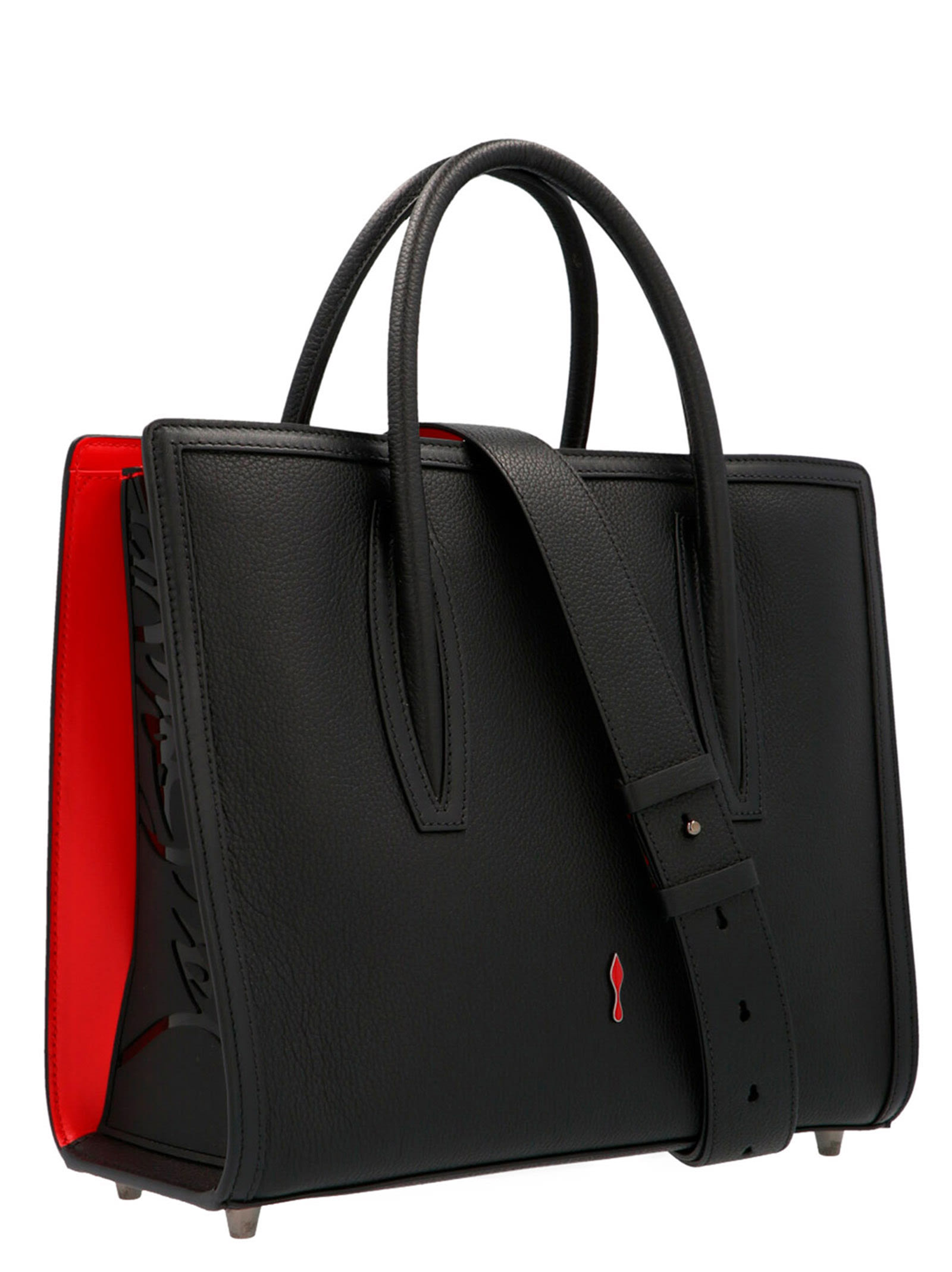 Shop Christian Louboutin Handbag In Black