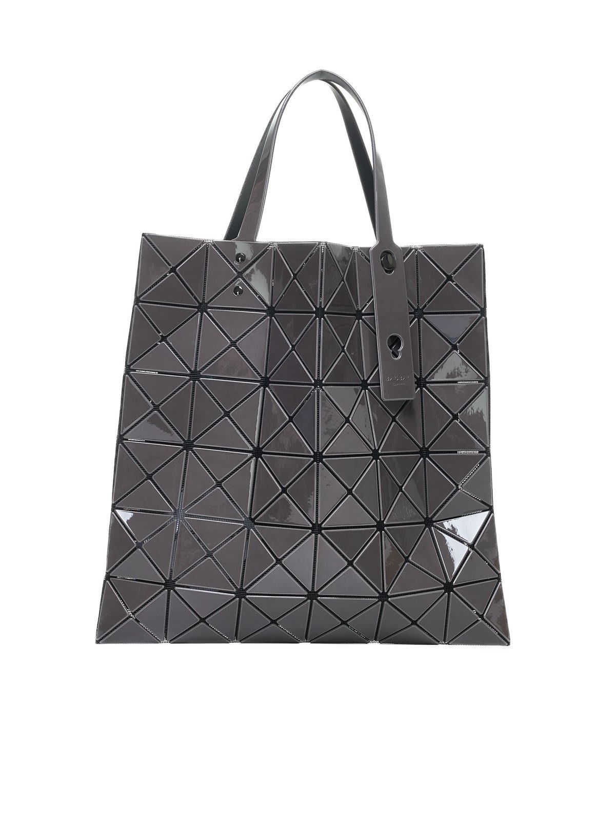 Shop Bao Bao Issey Miyake Geometric Tote Bag In Grey