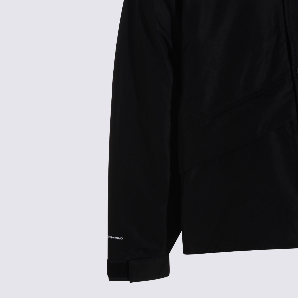 The North Face Mountain Down Jacket Hooded Long Sleeves In Black