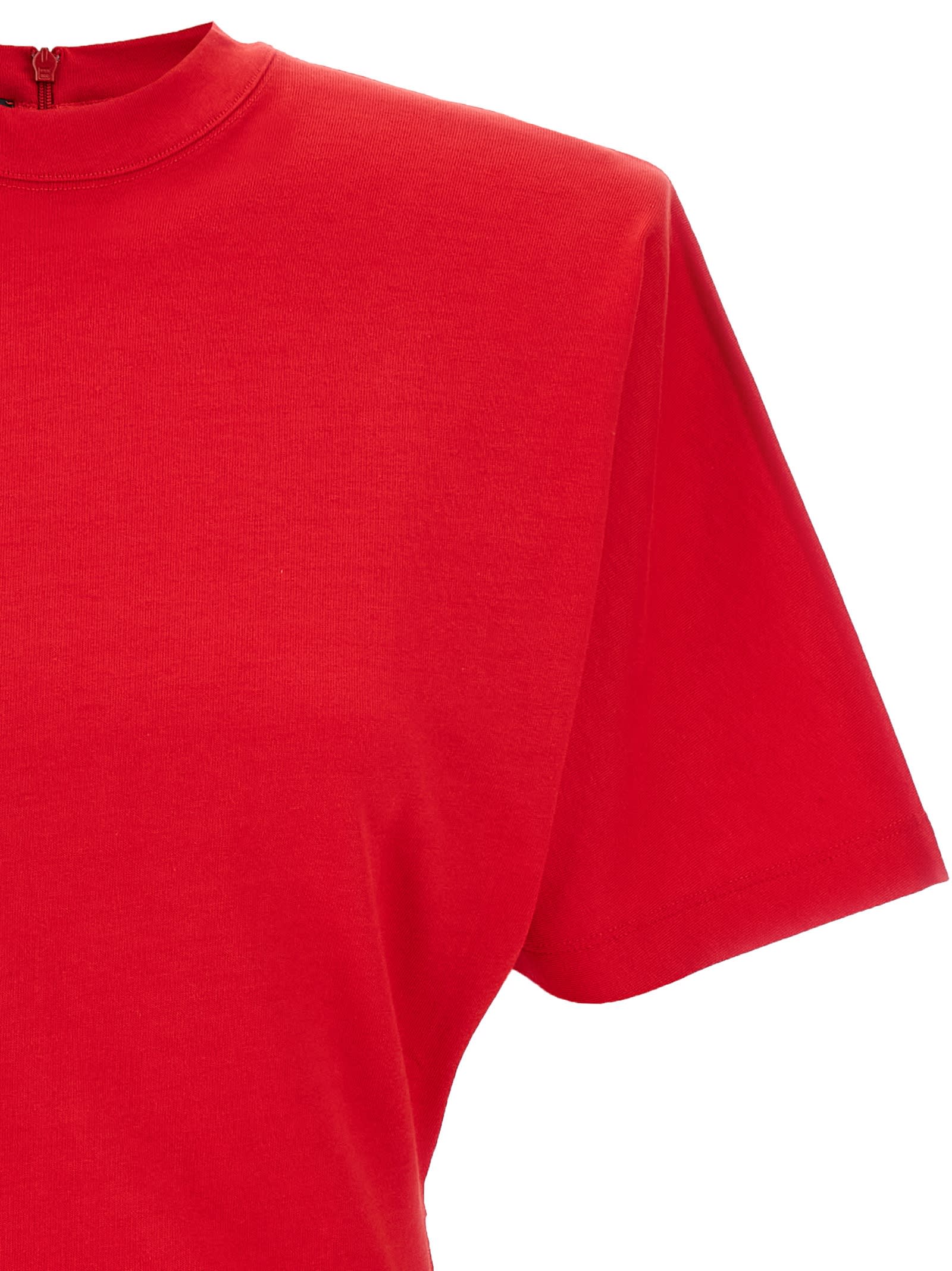 Shop Pinko Dylan T-shirt In Red