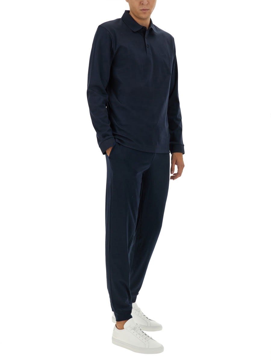 Hugo Boss Polo "pado 30" In Blue