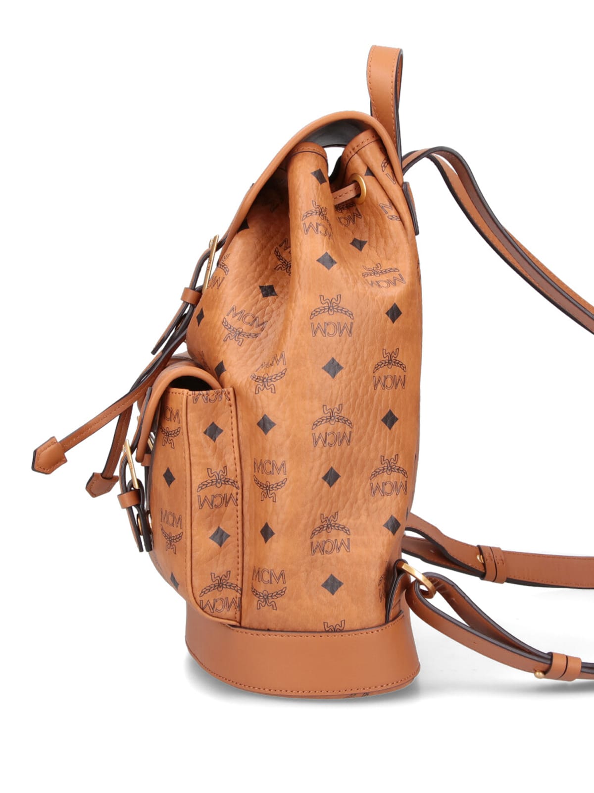 Mcm Small Backpack Aren In Brown
