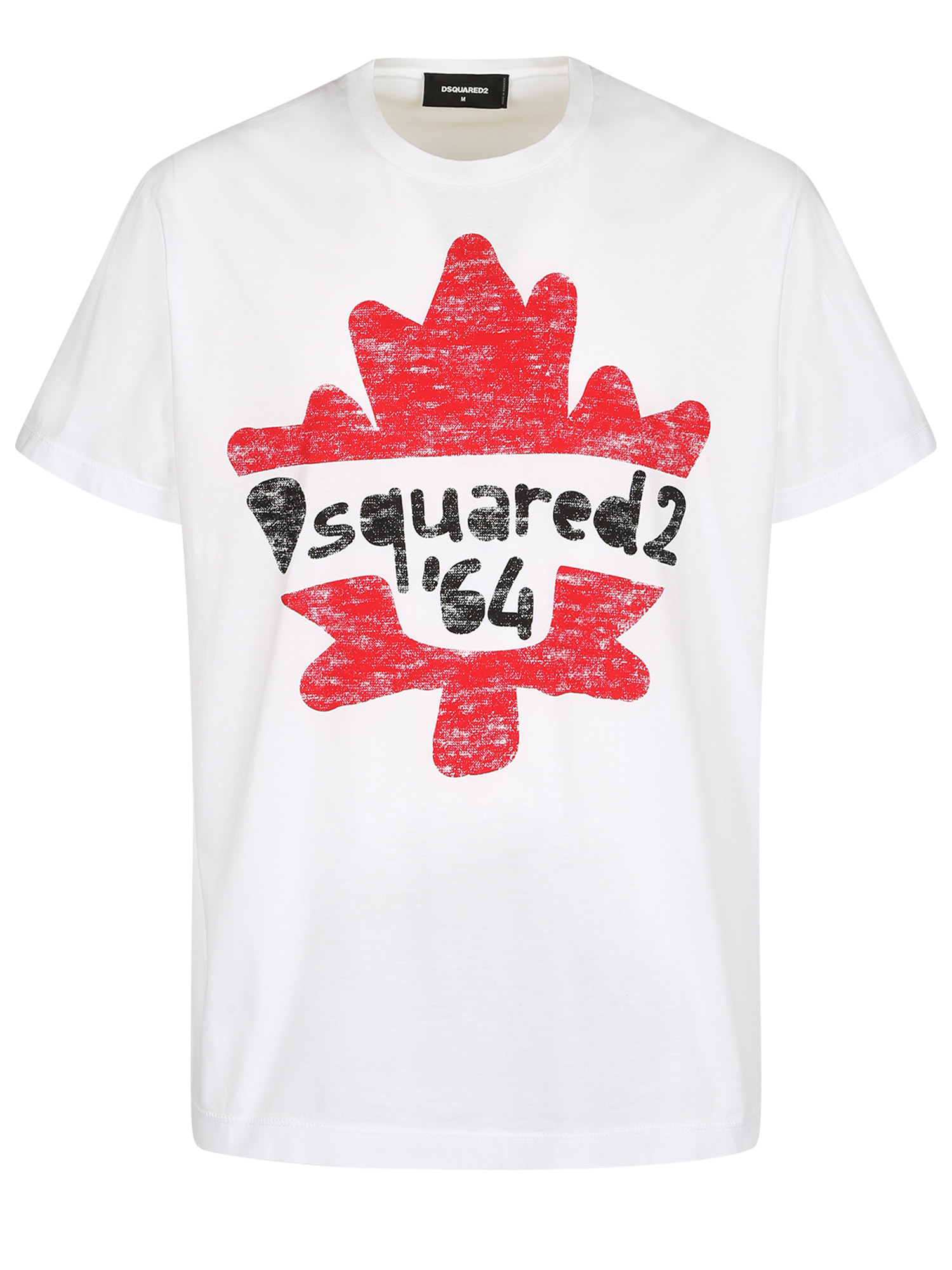 Click to view more detailed imagery on our partner's website Dsquared2 Branded T-shirt In White