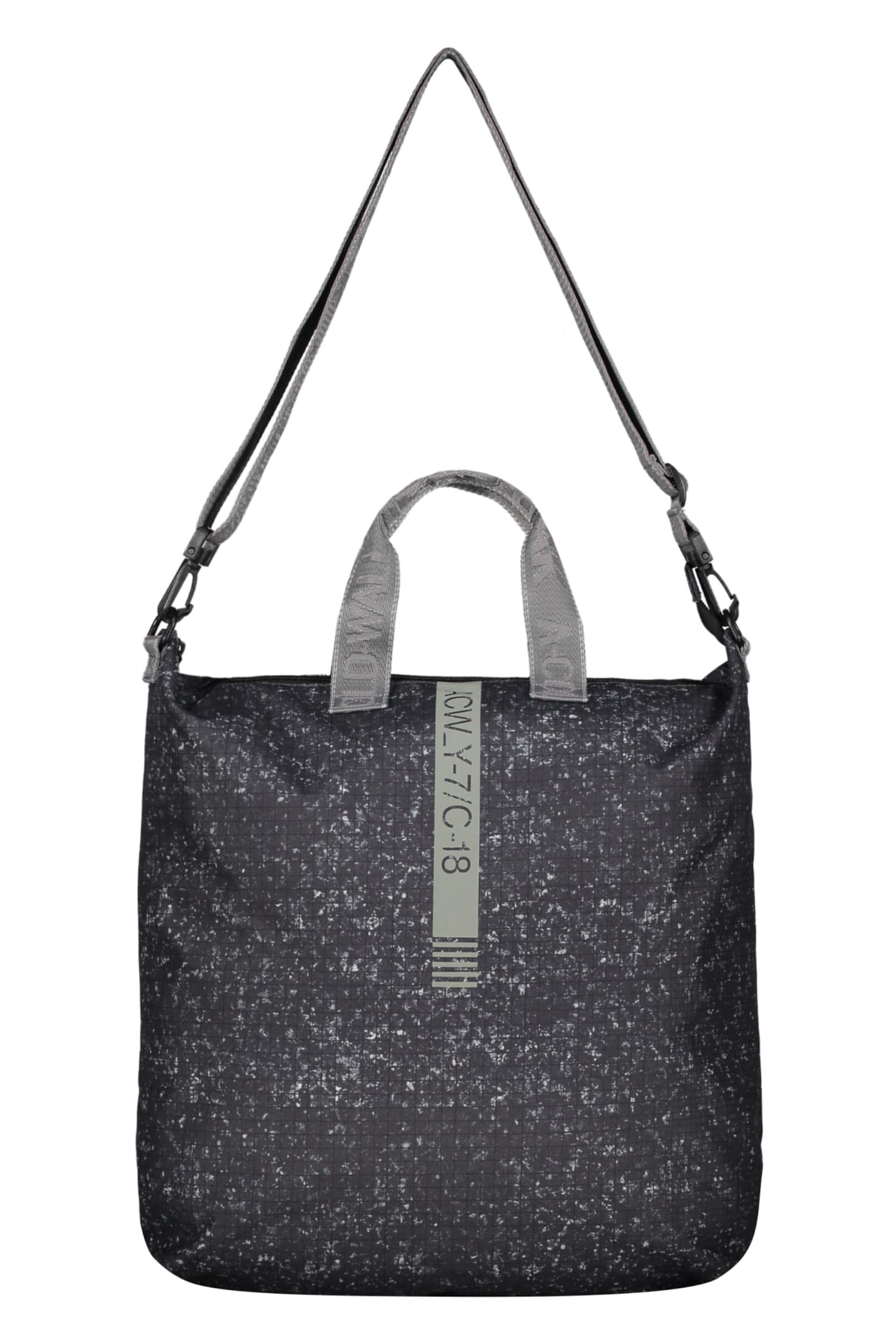 Shop A-cold-wall* Printed Tote Bag In Blue