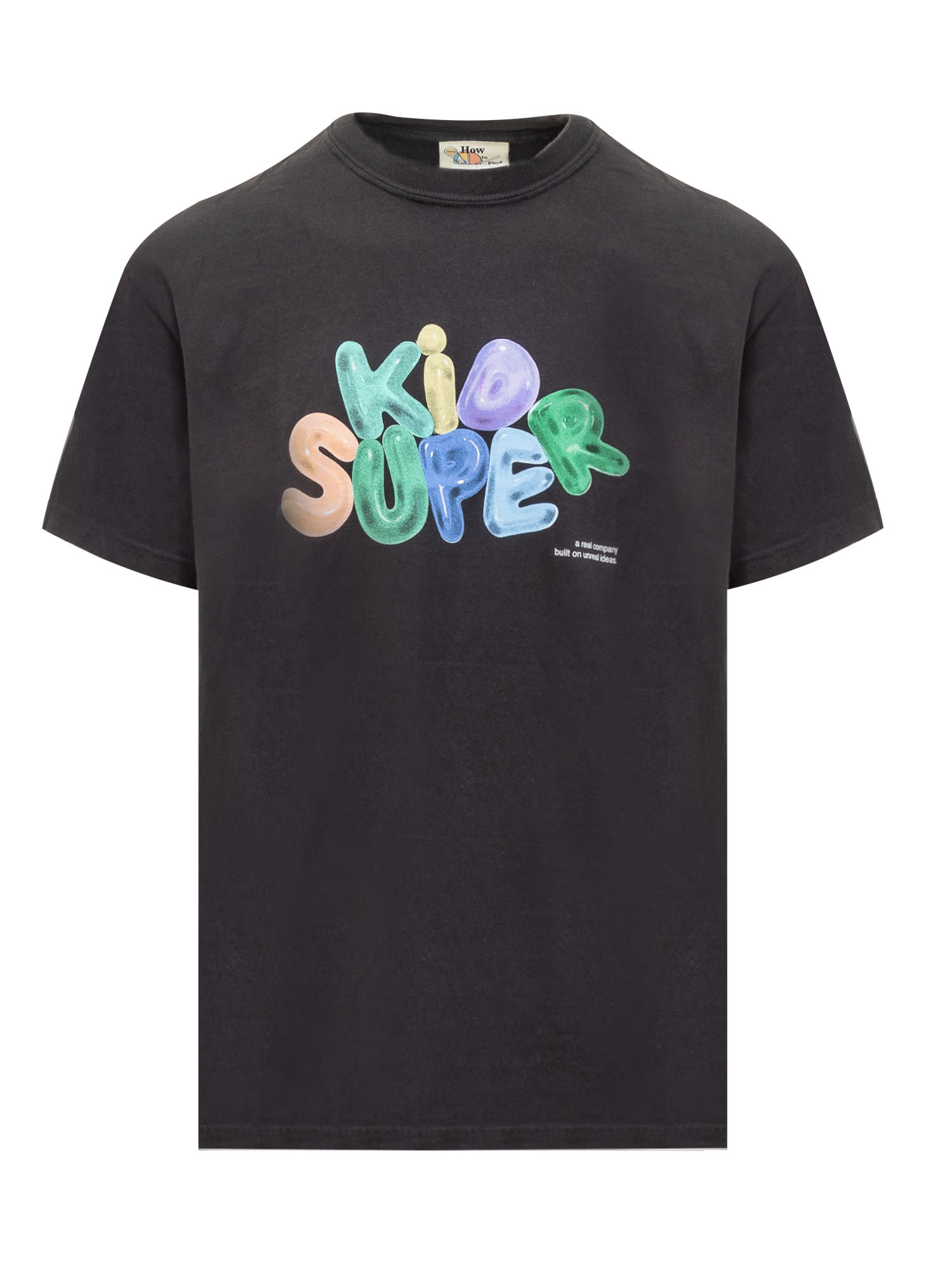 Shop Kidsuper Bubble T-shirt In Black