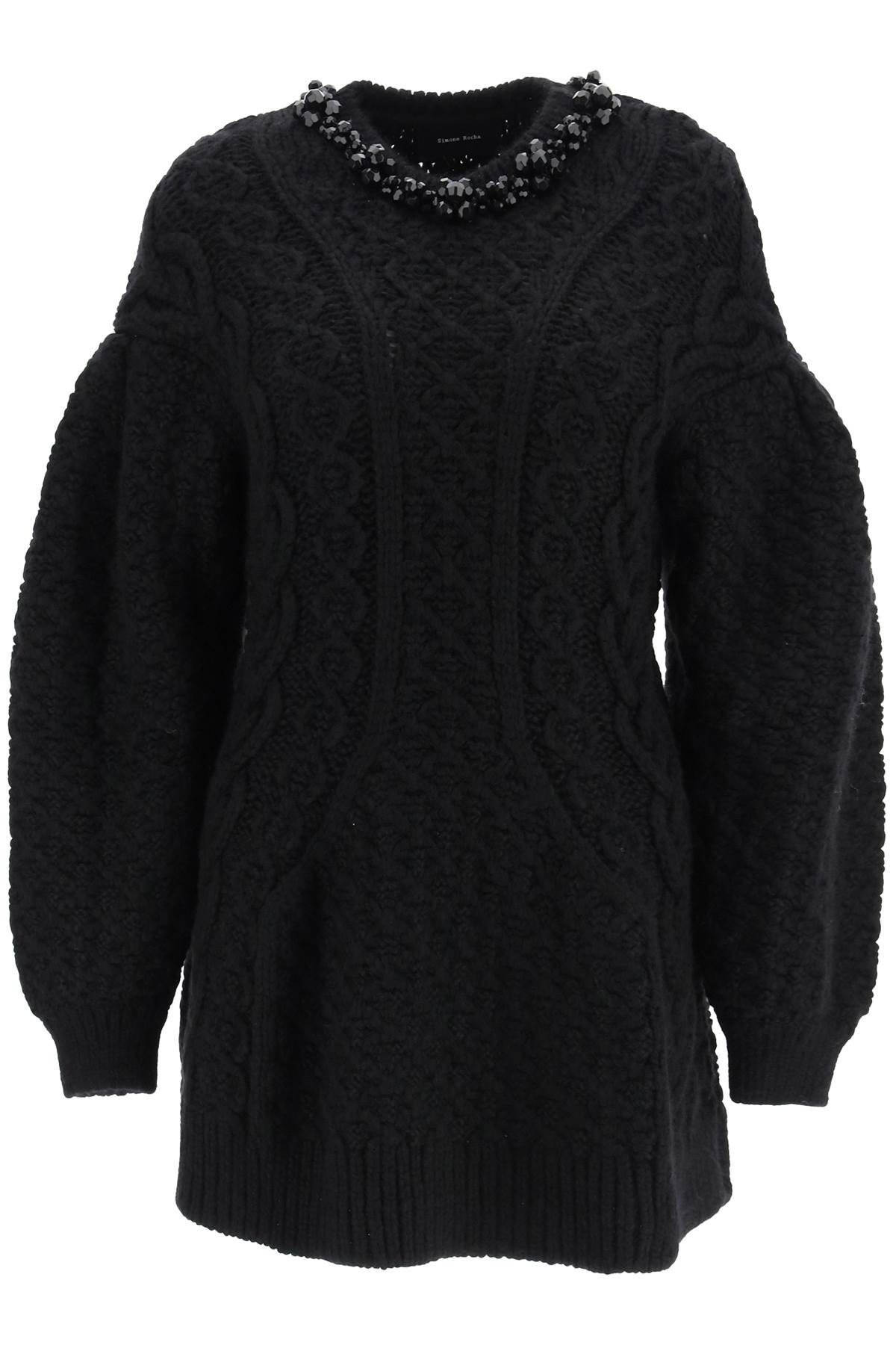 Simone Rocha Cable-knit Sweater