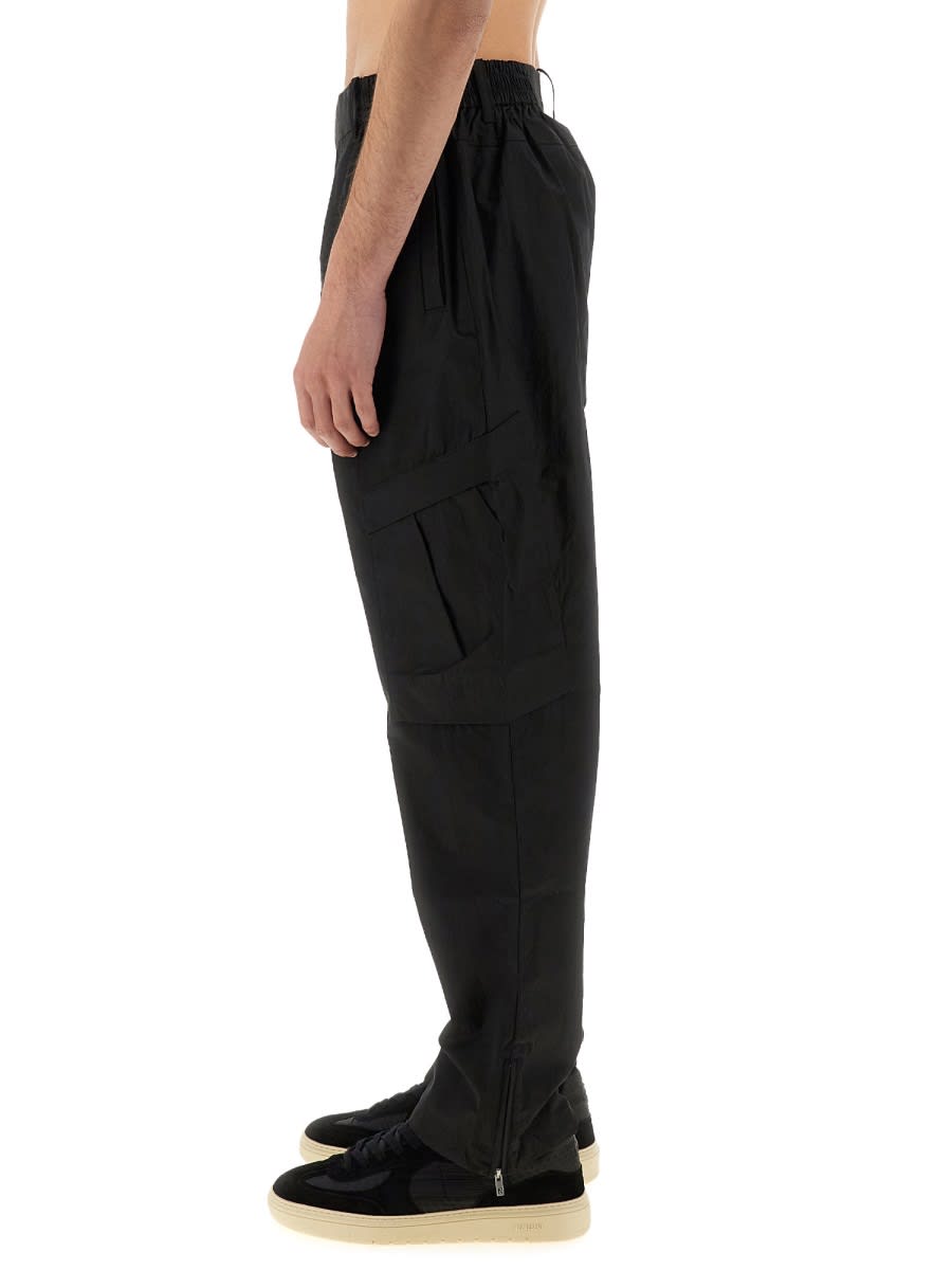 Represent Tech Cargo Pants Featuring Zip Detail In Black