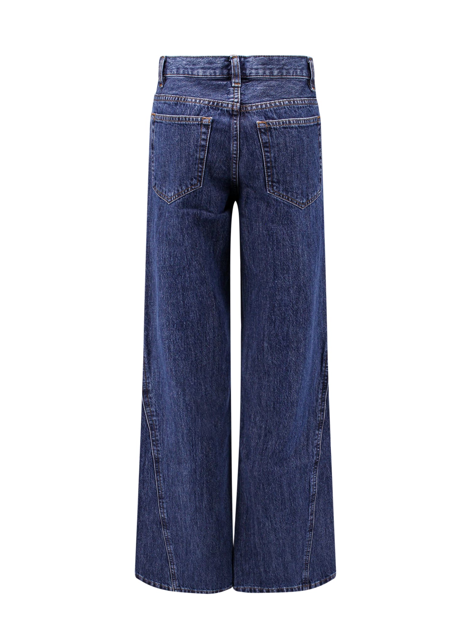 Shop Apc Elle Jeans In Blue