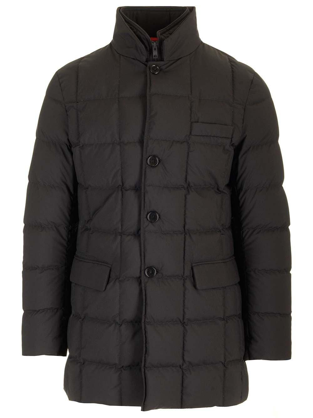 Layered High Neck Down Jacket