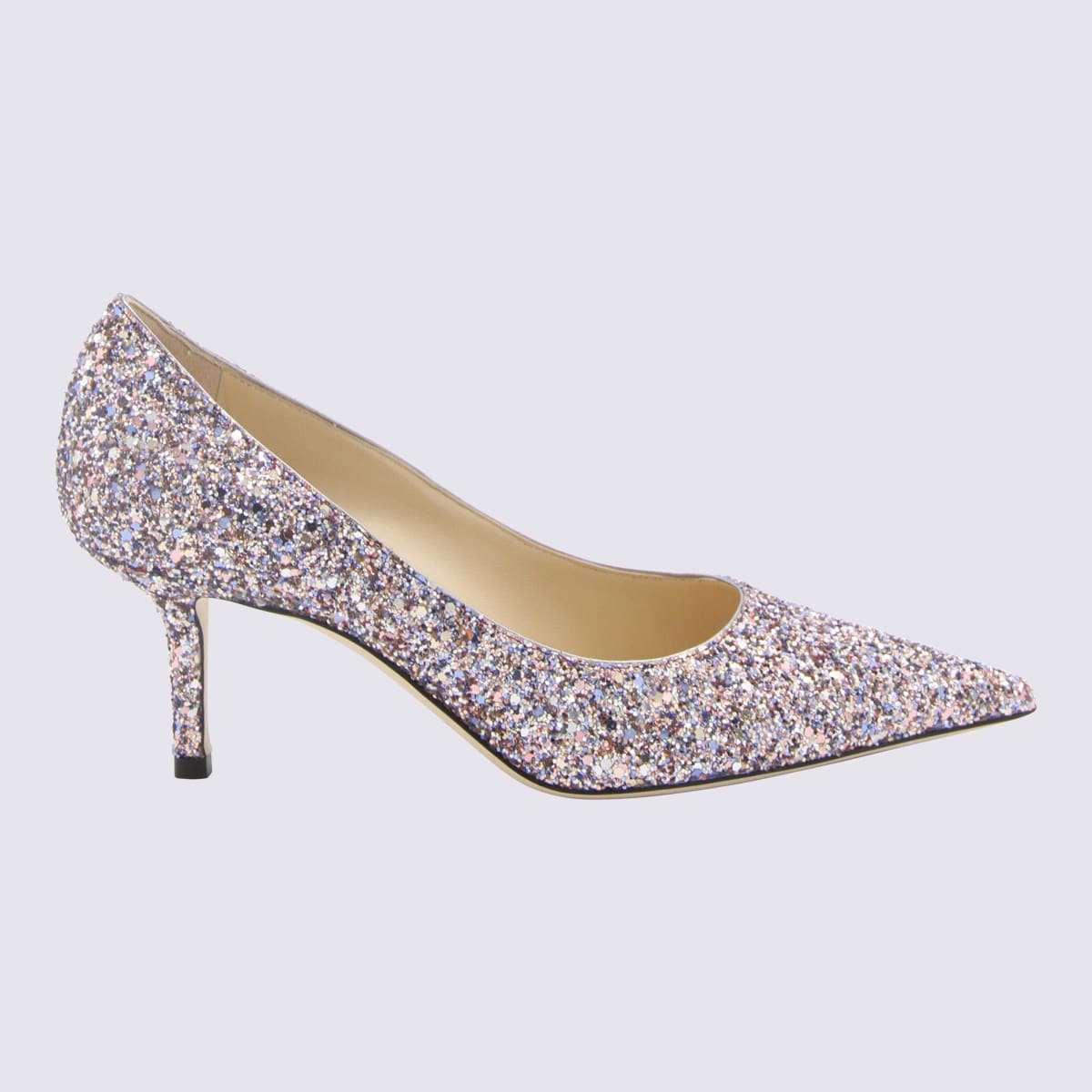 Shop Jimmy Choo Multicolour Rhinestones Love Pumps In Aa0959