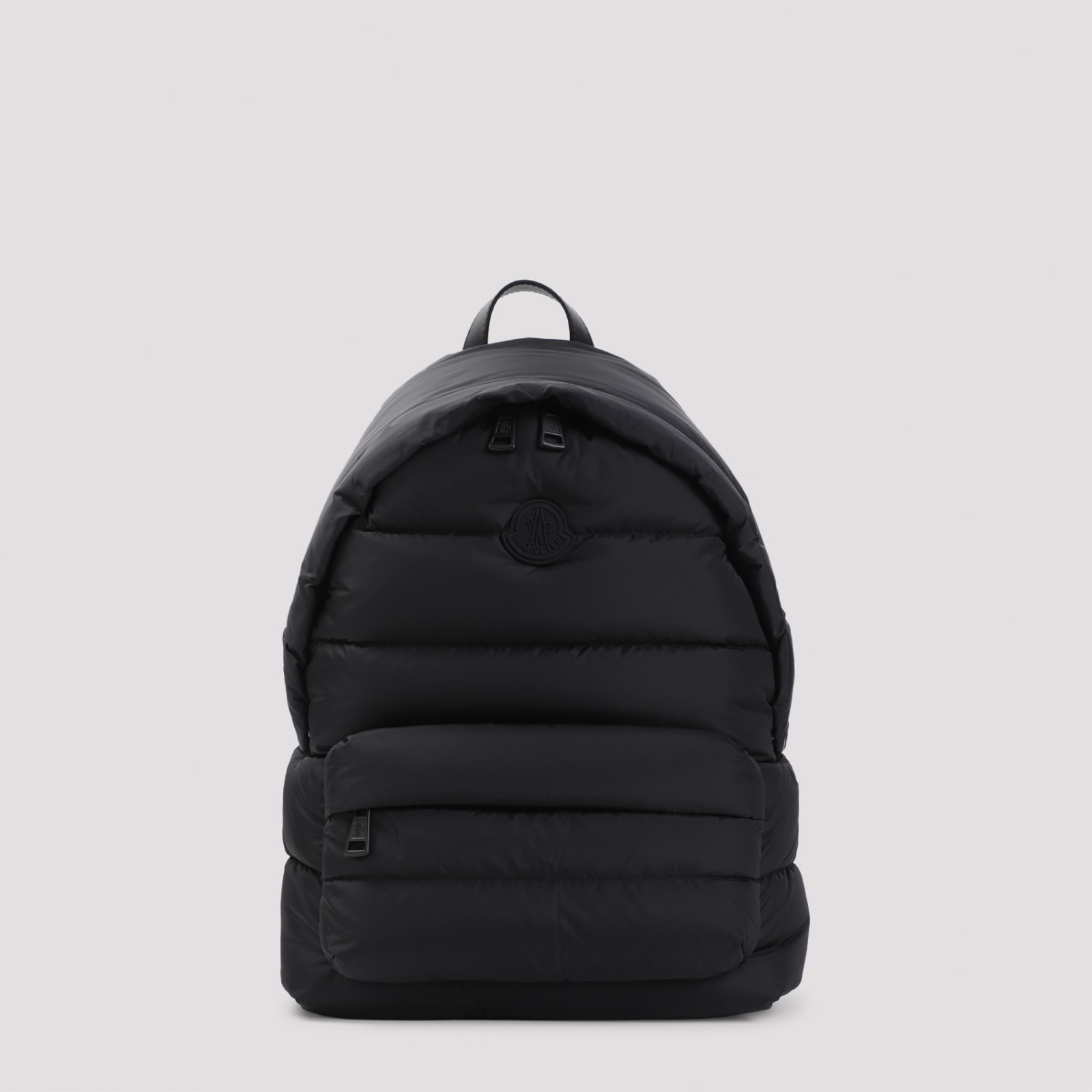 Shop Moncler Pierrick Doudoune Bag In Black