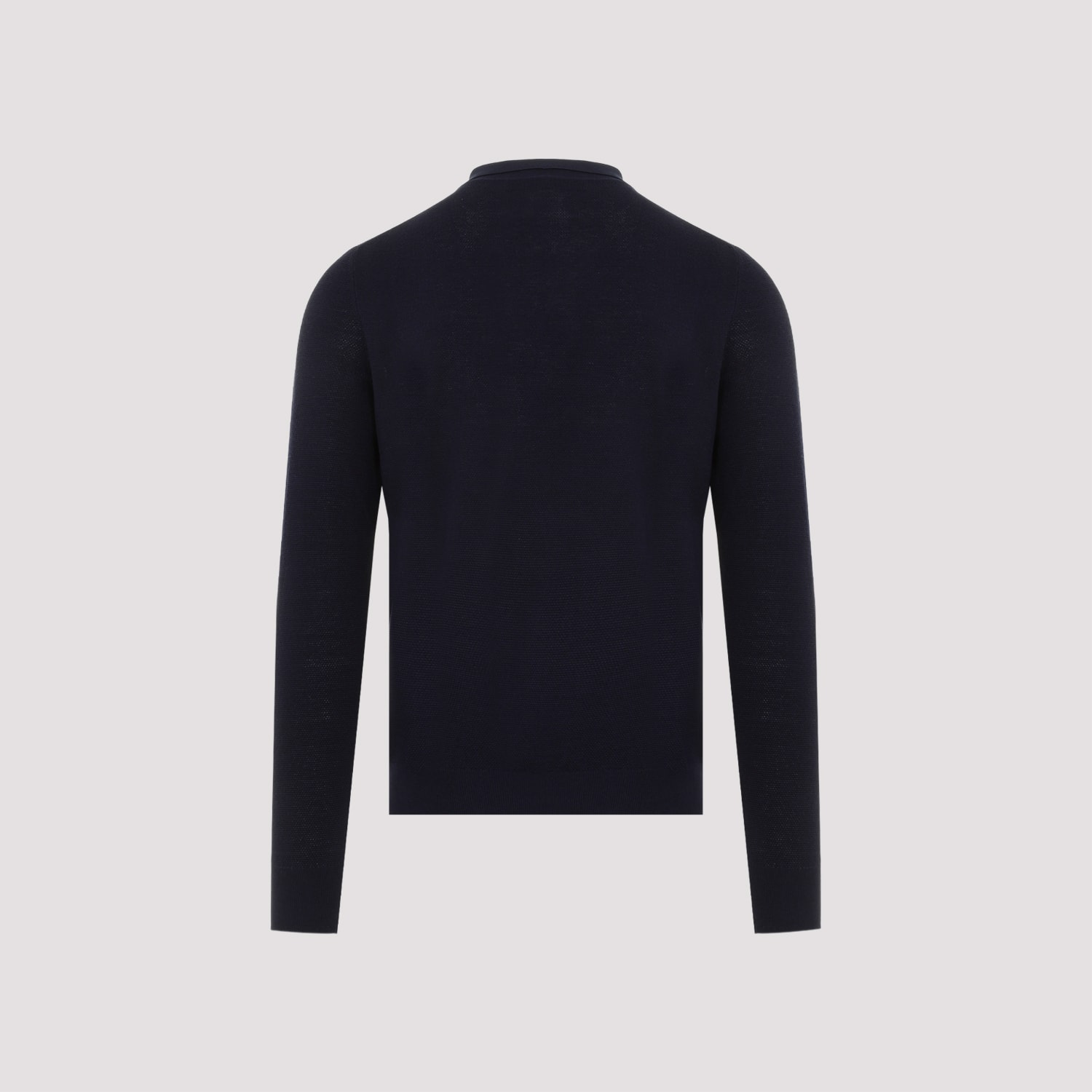 Shop Ralph Lauren Long Sleeve Polo In Classic Chairman Navy