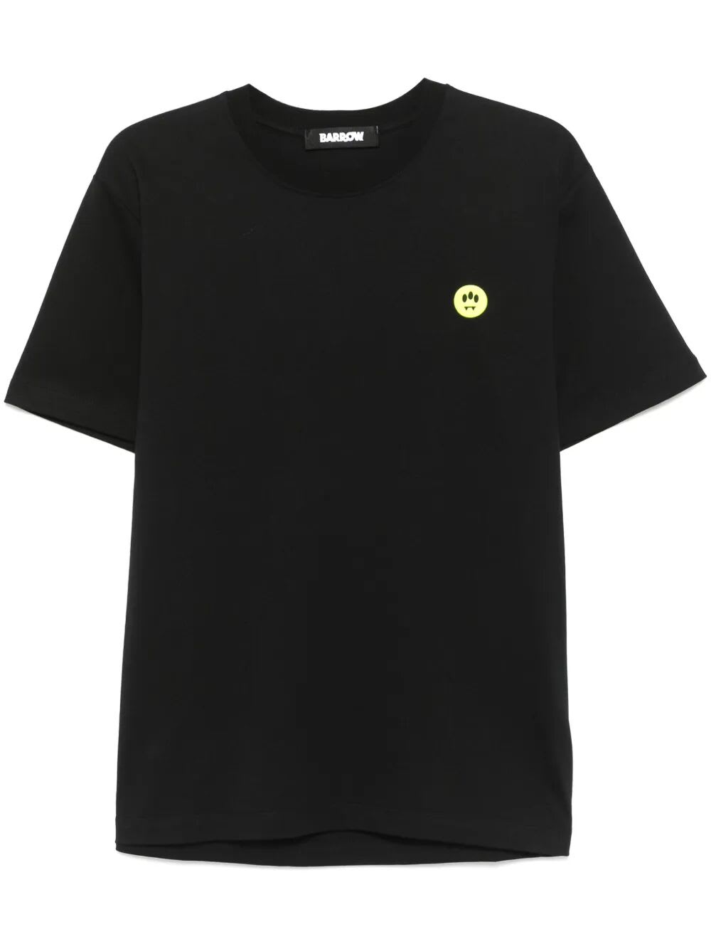 T-shirt In Black Cotton