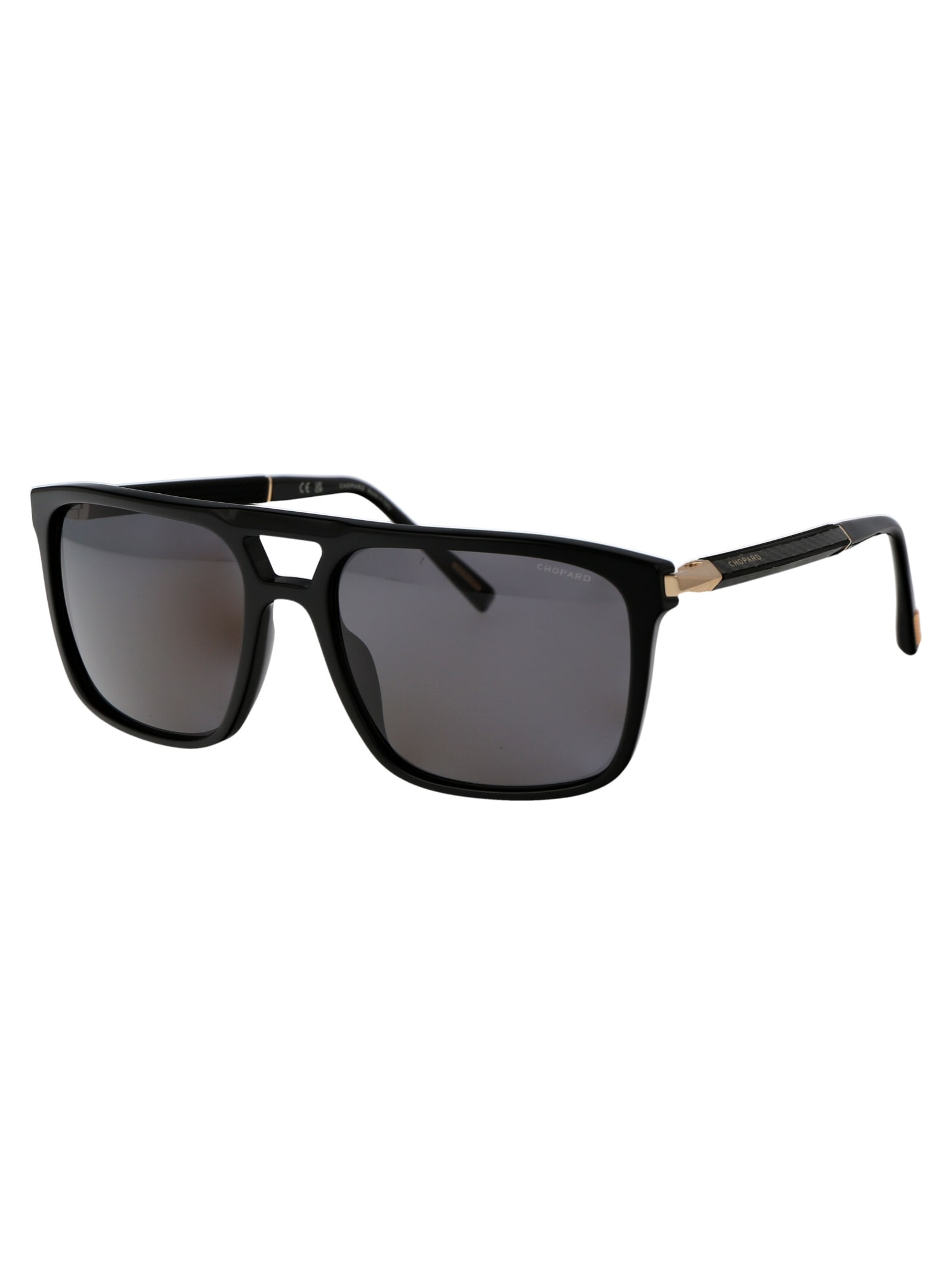 Shop Chopard Sch311 Sunglasses In 700p Black