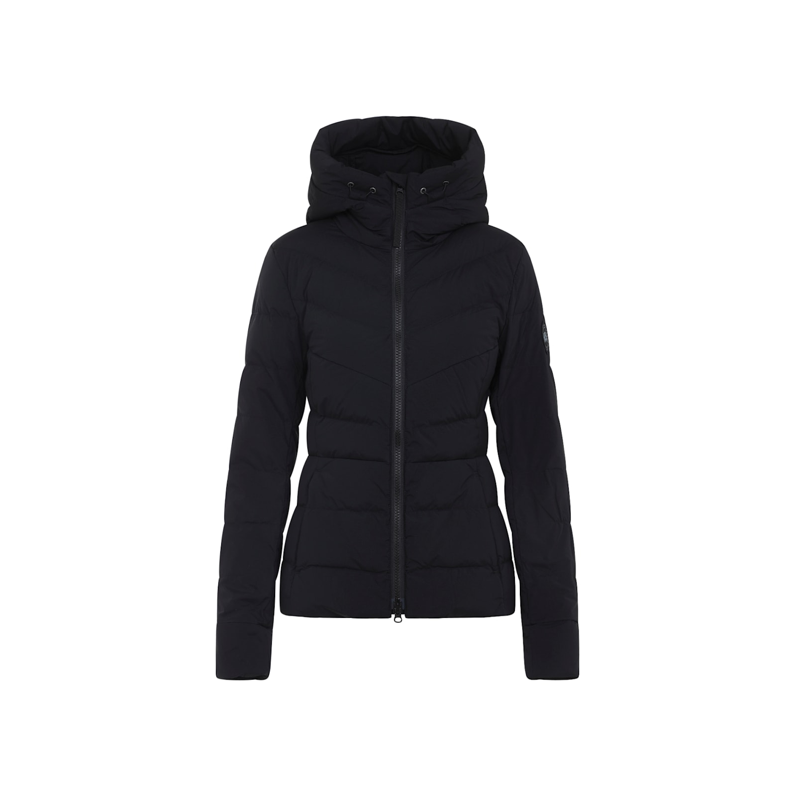 Canada Goose Feather-filled Quilted Black Polyamide Claire Jacket In Black