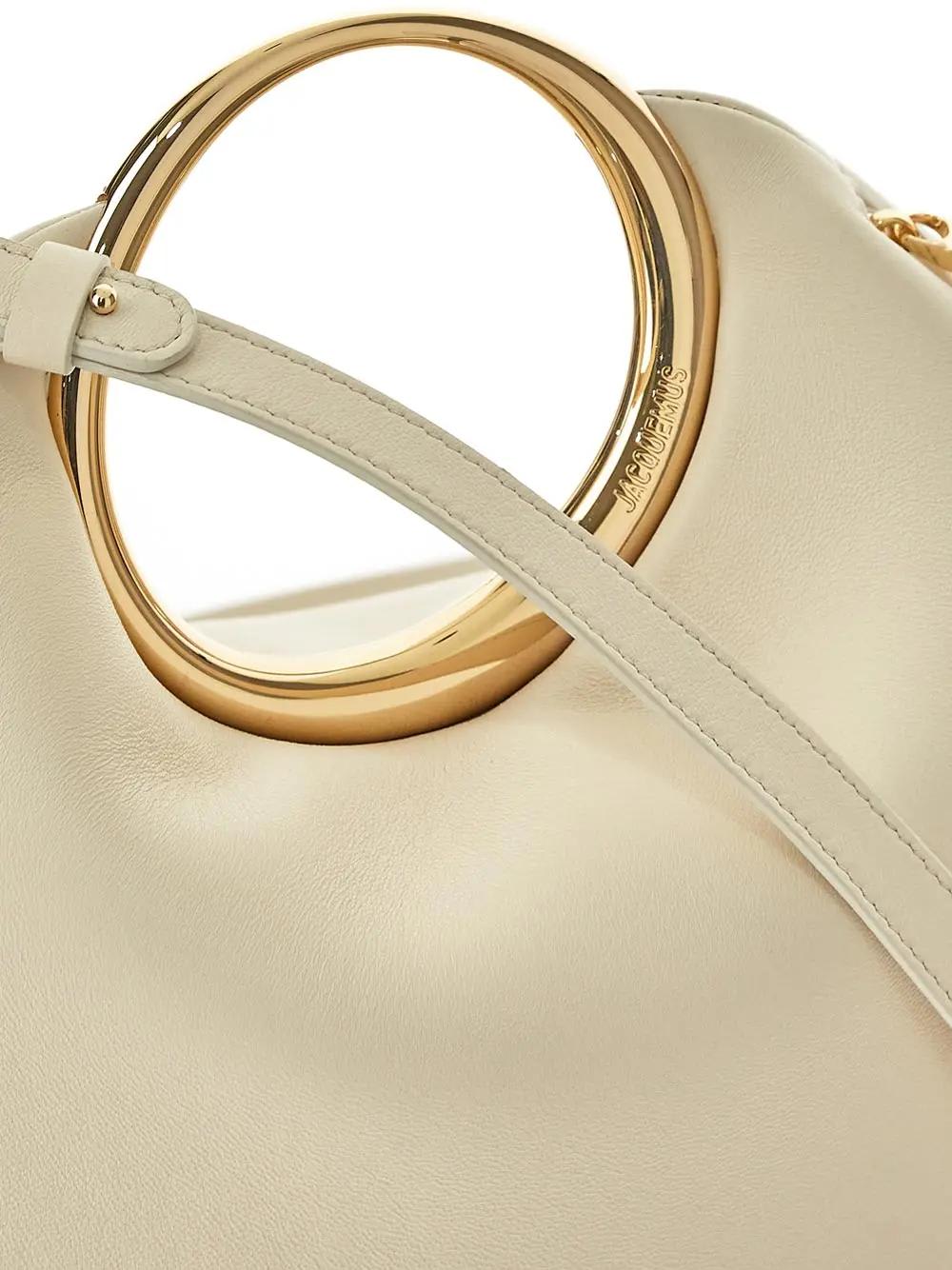 Shop Jacquemus Le Calino Bag In Cream