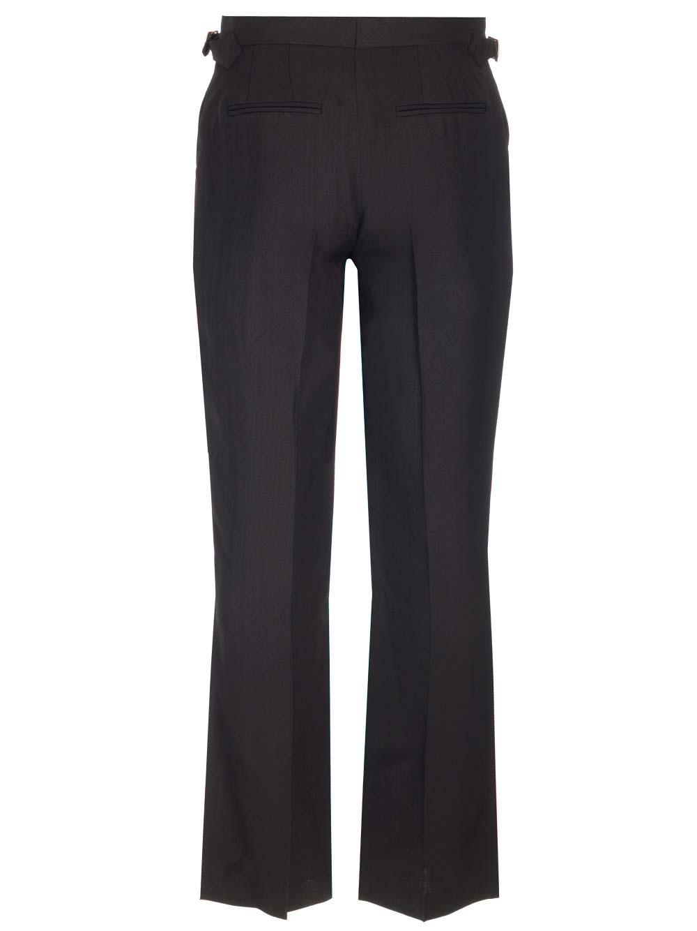 Shop Casablanca Black Trousers With Side Adjusters