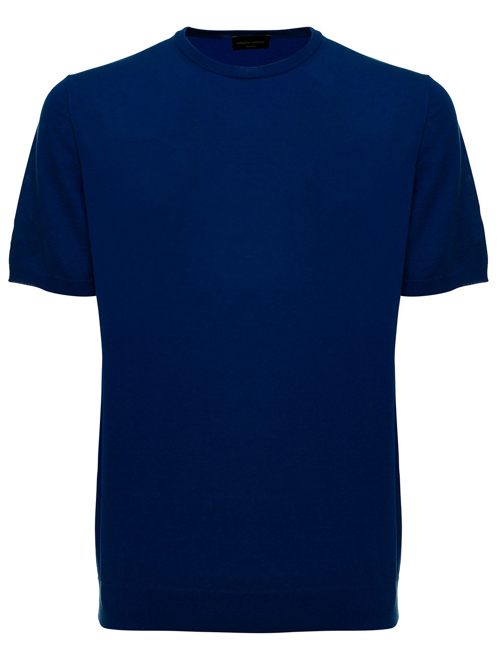 Roberto Collina Blue Knitted Tee