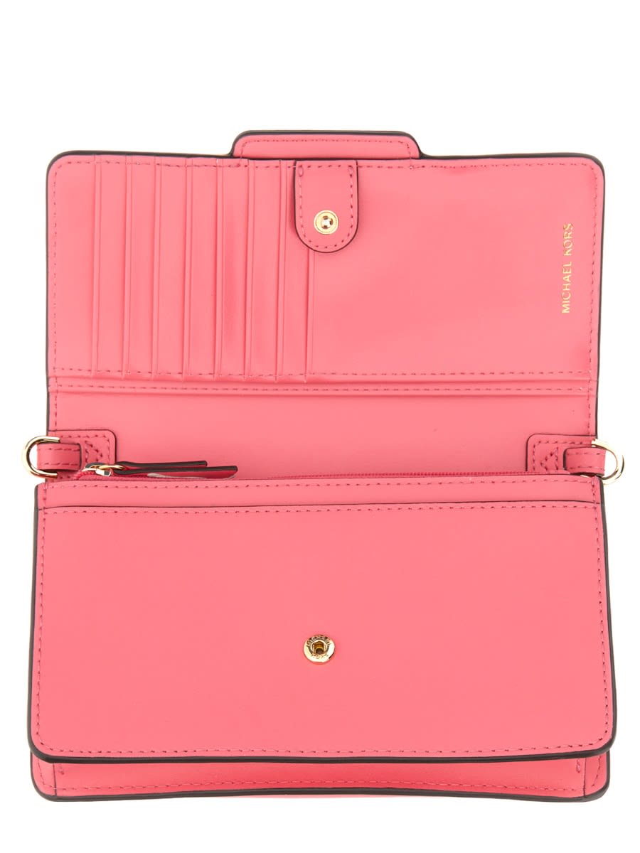 Shop Michael Kors Shoulder Bag Heather In Pink