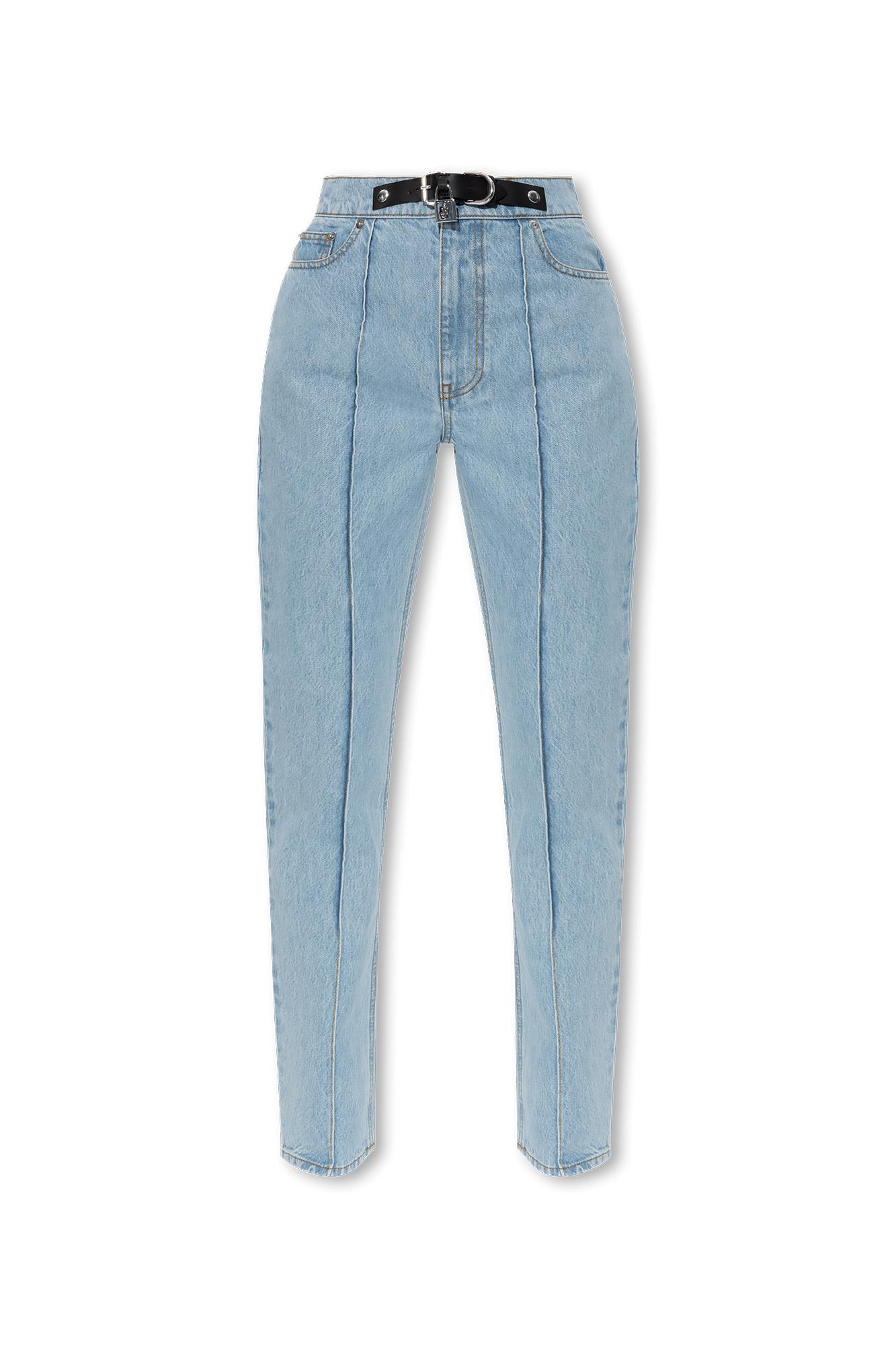 Shop Jw Anderson Skinny Fit Jeans In Blue